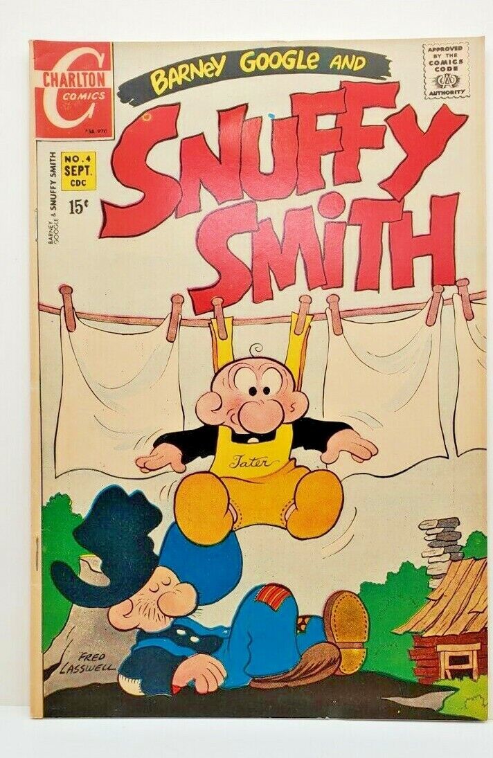 BARNEY GOOGLE AND SNUFFY SMITH #4 (1970) F/VF