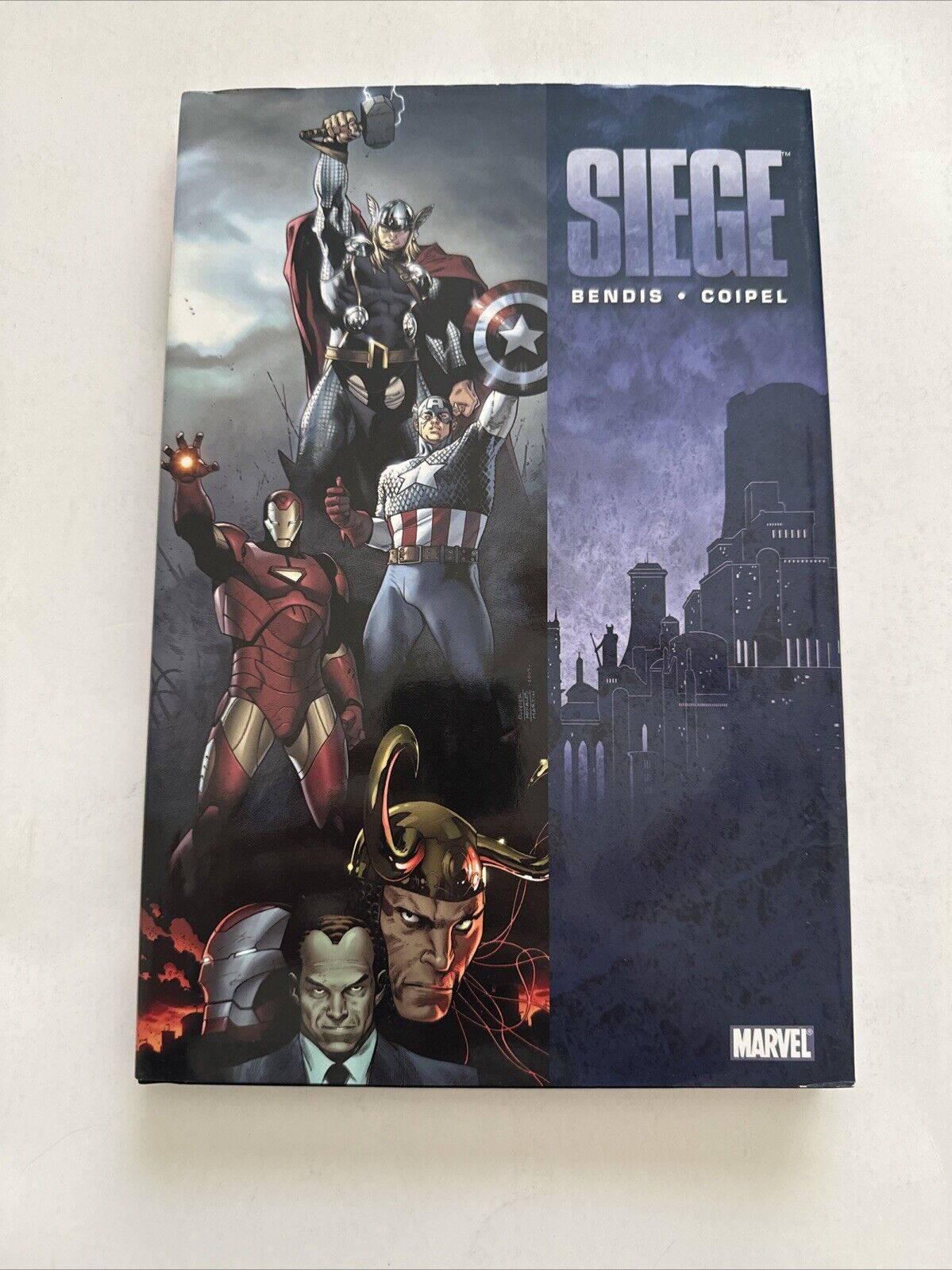 Siege by Brian Michael Bendis & Olivier Coipel (Hardcover, Marvel) Graphic Novel