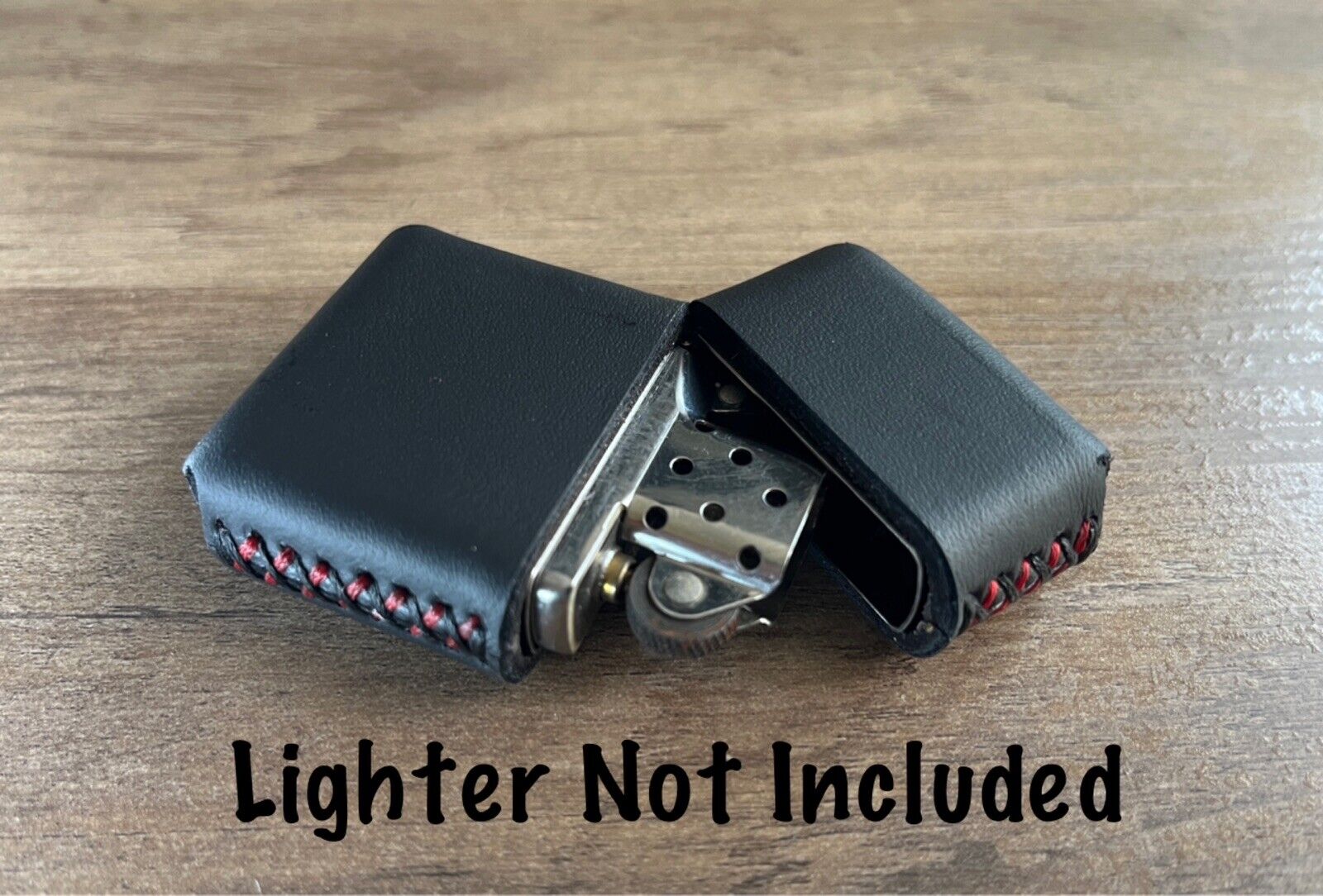 Genuine Leather Case for Zippo Lighter Standard Size (Made in USA 🇺🇸)