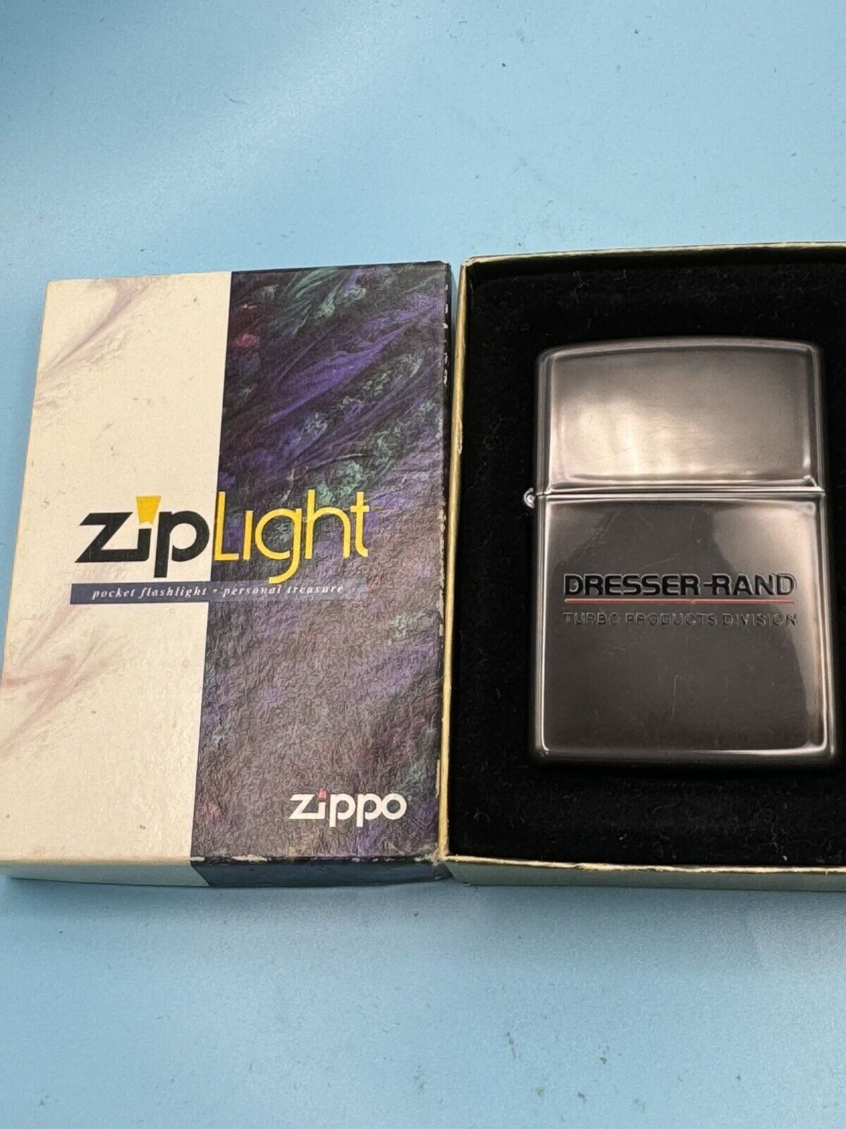 Vintage 1997 Dresser Rand Zip Light Zippo