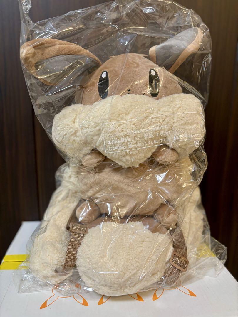 New, unused, Pokemon Center limited item Eevee backpack shipped from Japan