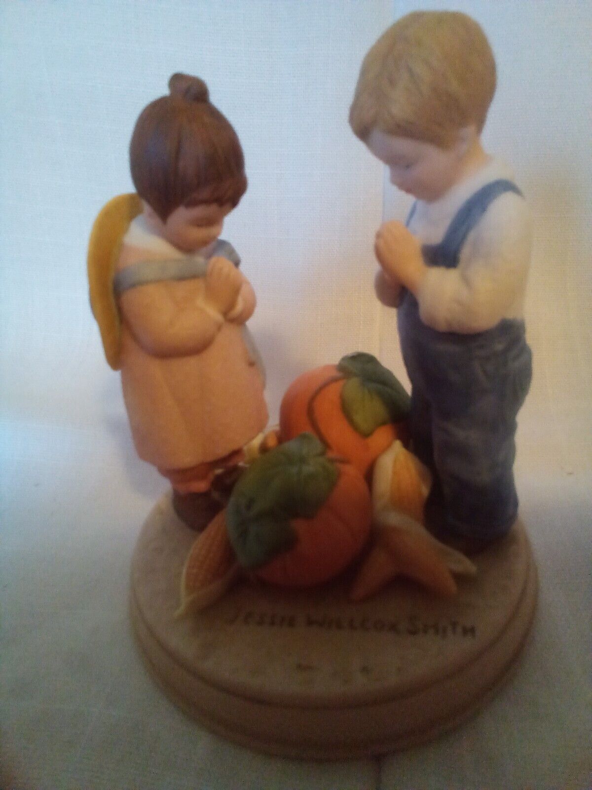 Rare Avon JESSIE WILLCOX SMITH Figurine Good Housekeeping 1986 Thanksgiving