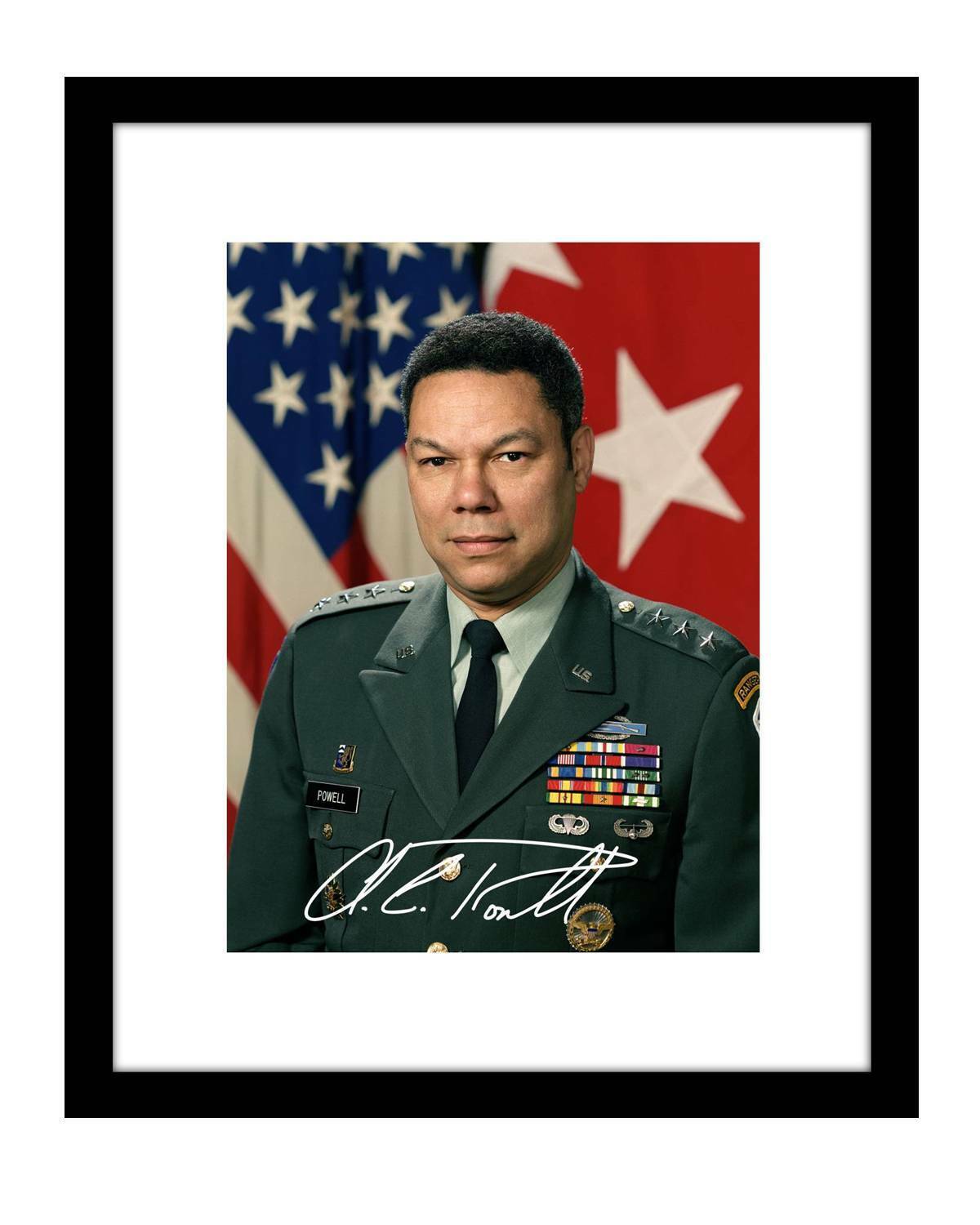 Colin Powell 8x10 Signed photo print US ARMY General United States autographed