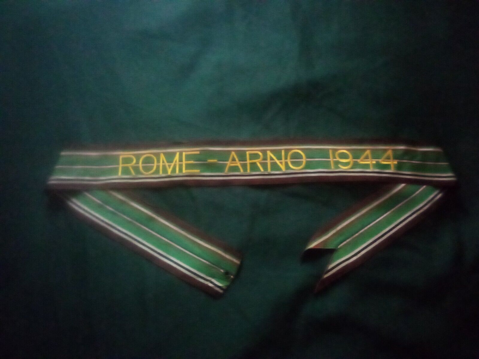 Campaign Streamer/ WW 2 Europe/ Rome-Arno 1944/ Used
