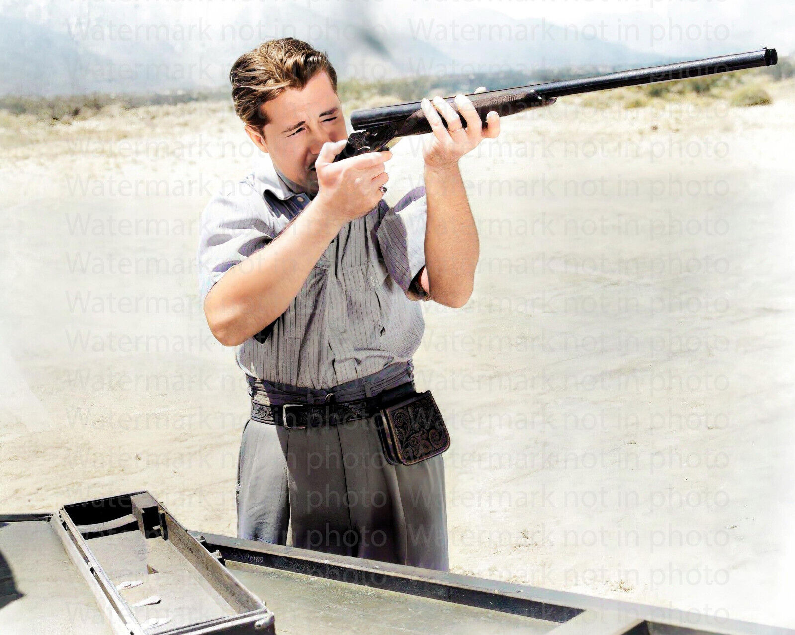 Don Ameche Young 8x10 RARE COLOR Photo 602