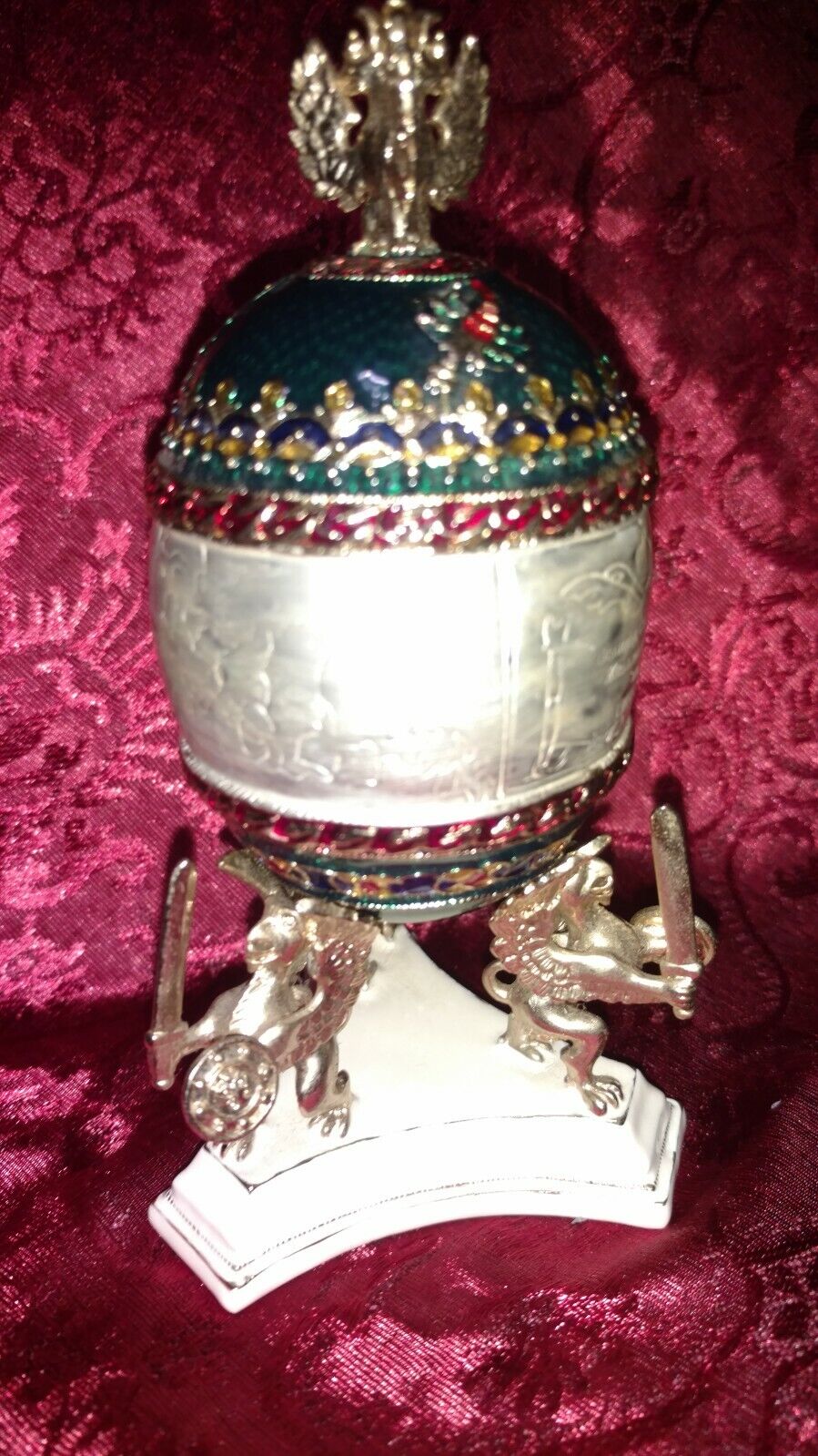 Fabergé 1901 Trans Siberian Railway Egg