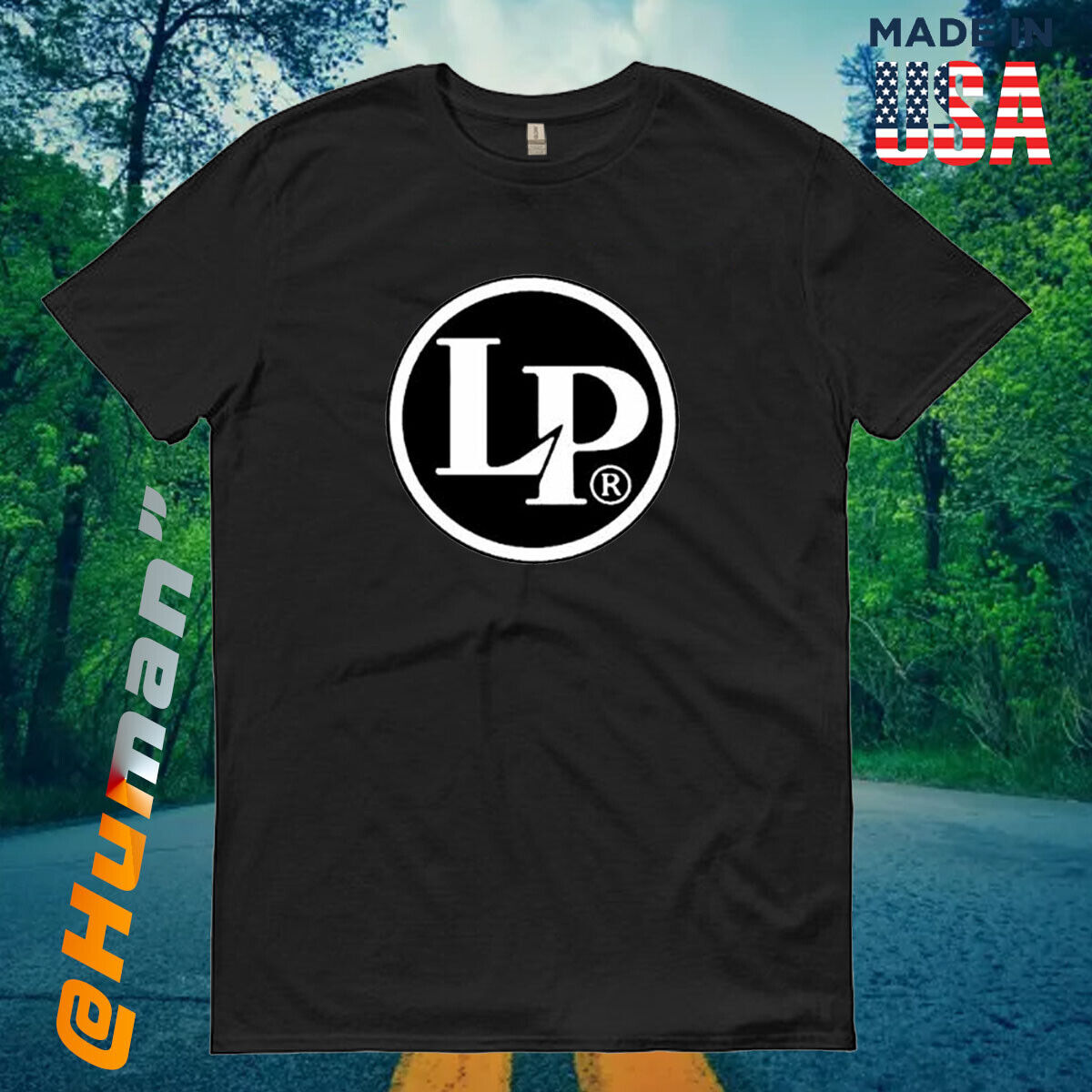 New LP Latin Percussion Unisex Logo T-Shirt Size S-5XL