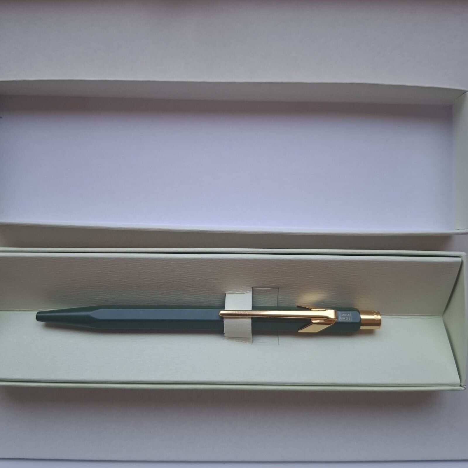 Rolex Green Pen Caran d'Ache 858 Novelty Green Gold