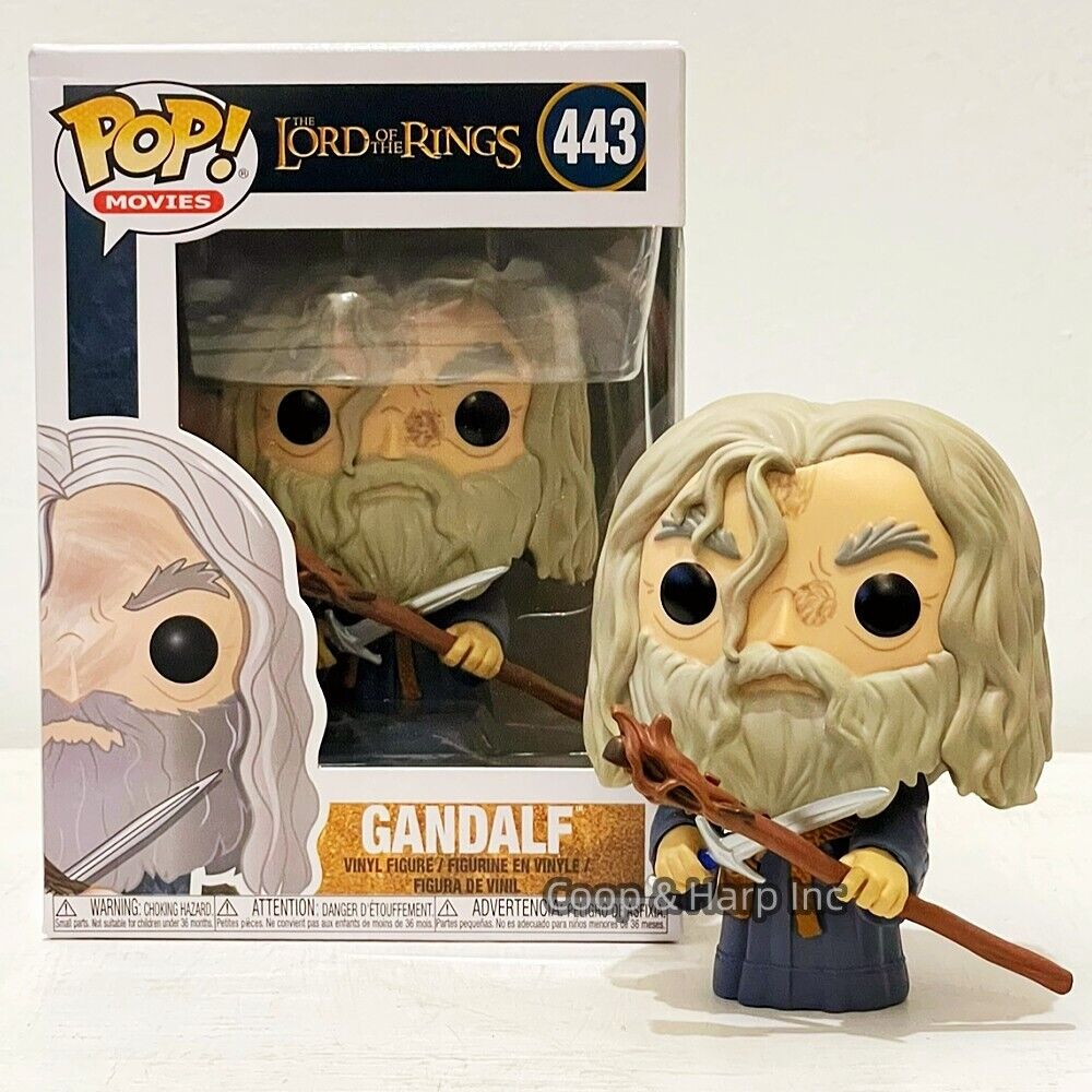 Funko POP Movies The Lord of the Rings Gandalf Vinyl Figure with Protector Case