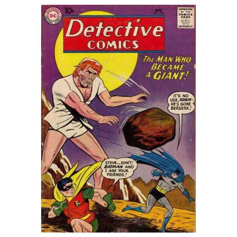 Detective Comics (1937 series) #278 in Fine condition. DC comics [l