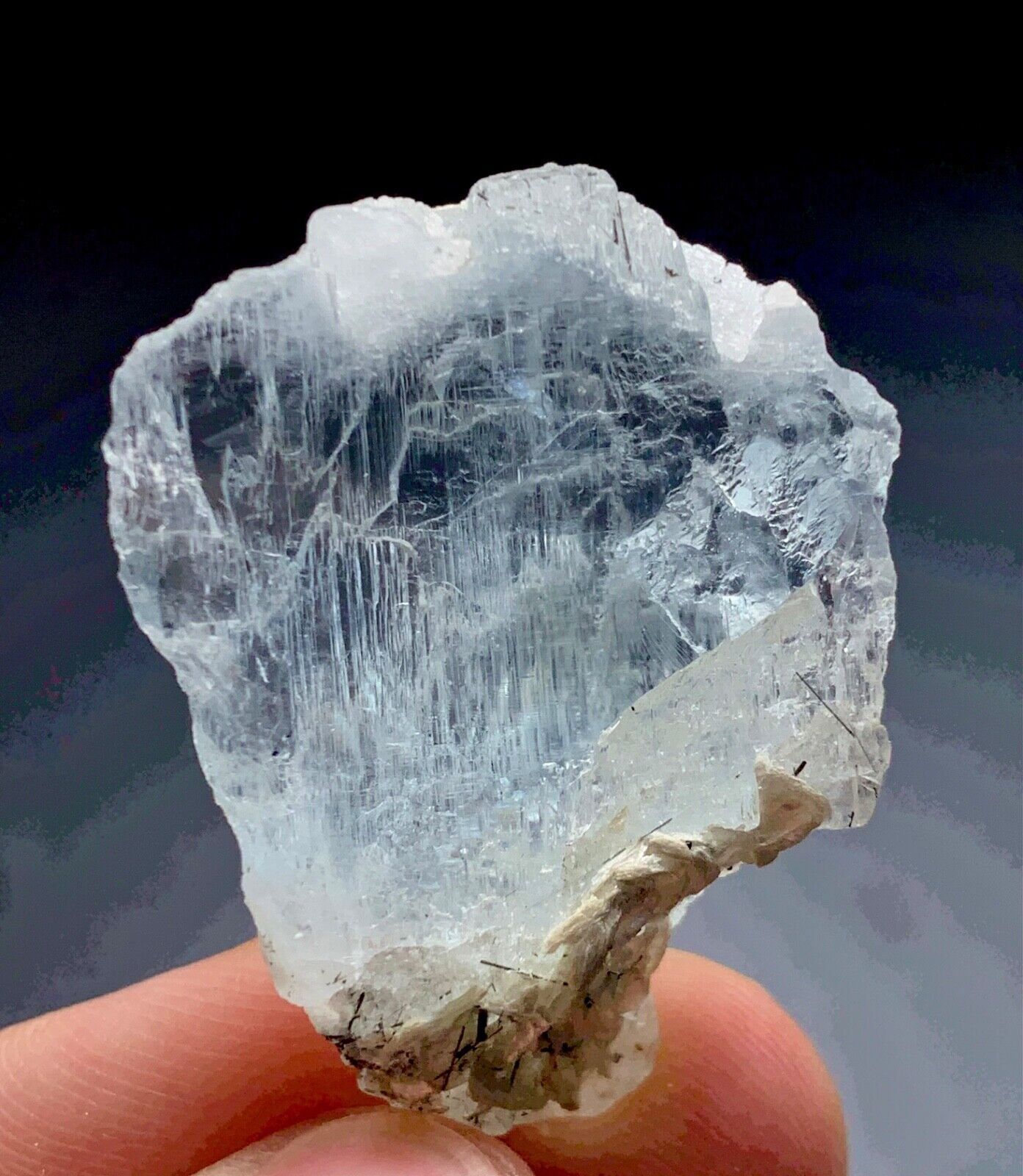 55 Carat Aquamarine Crystal from Pakistan