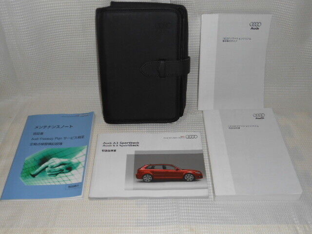 Audi A3/S3 Genuine 2009 July Instruction Manual Complete Set B1905-11-29