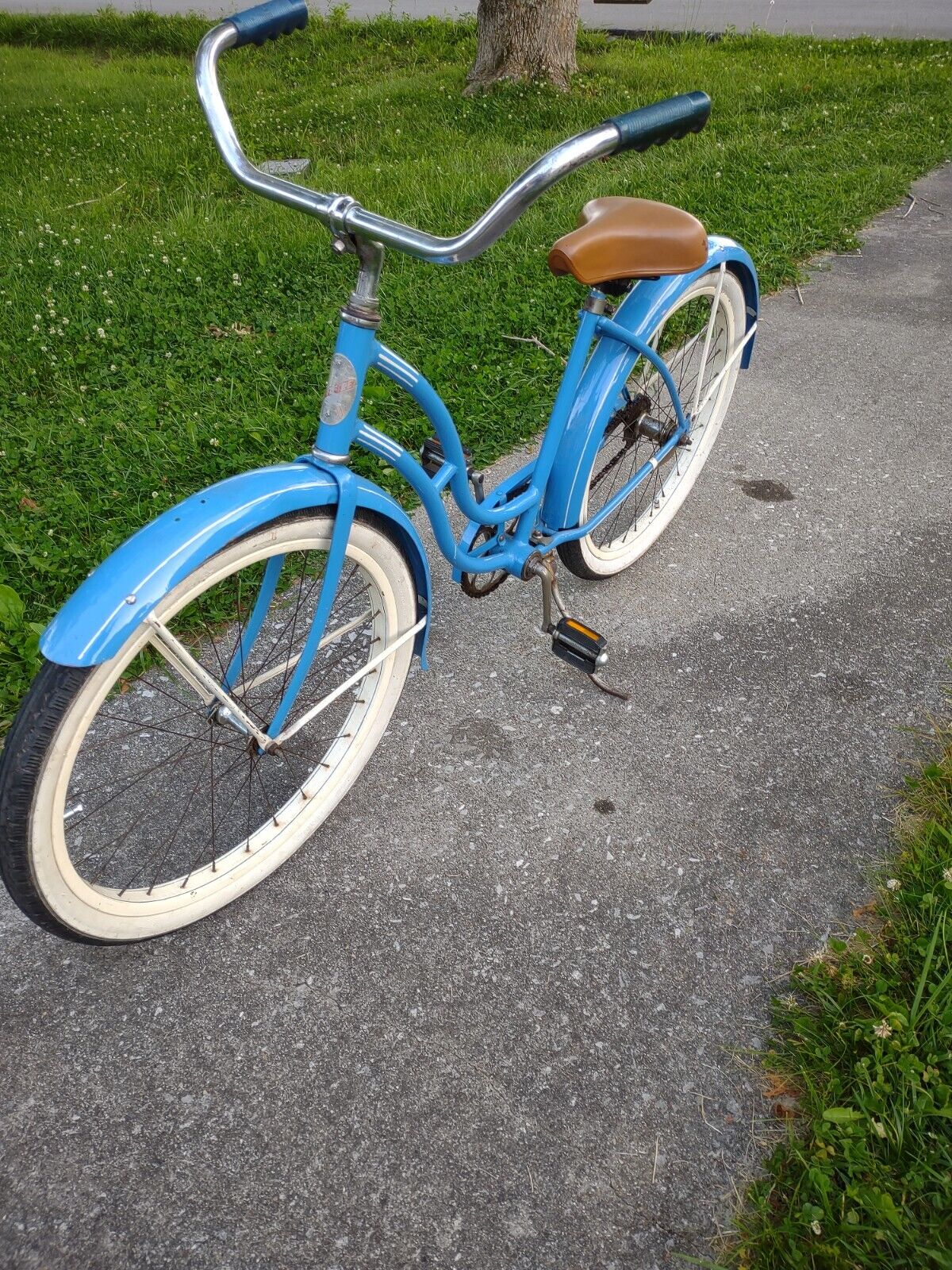 Vintage 1960\'s ?  Womens  Schwinn  Spitfire Bicycle Bike Girls Blue