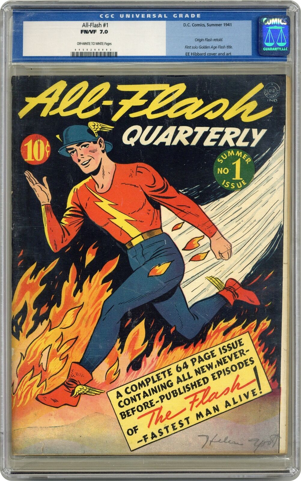 All-Flash #1 CGC 7.0 1941 0056200003