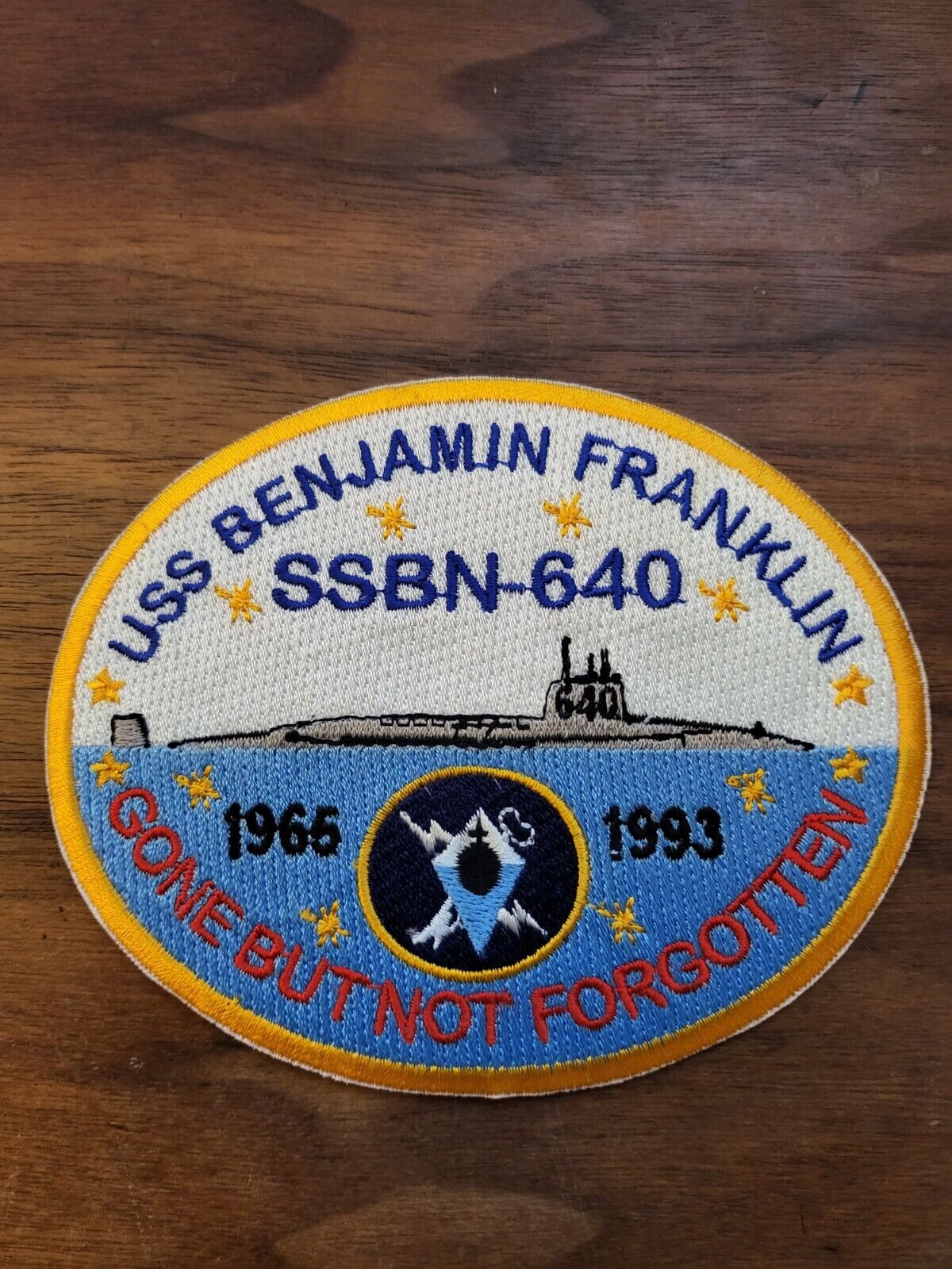 USS BENJAMIN FRANKLIN, SSBN-640, GONE BUT NOT FORGOTTEN