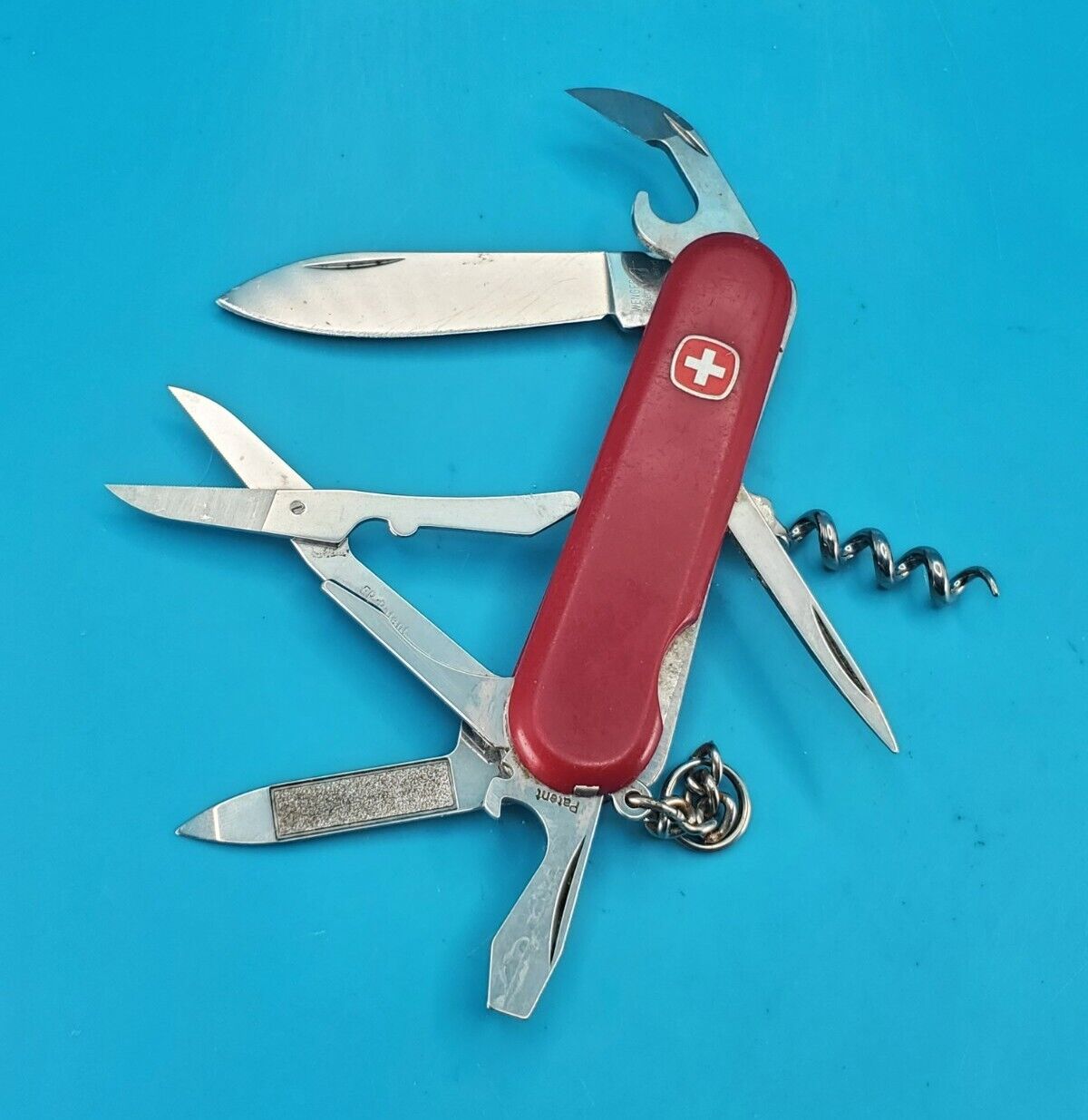 Wenger Traveler Red Swiss Army Knife Multi Tool