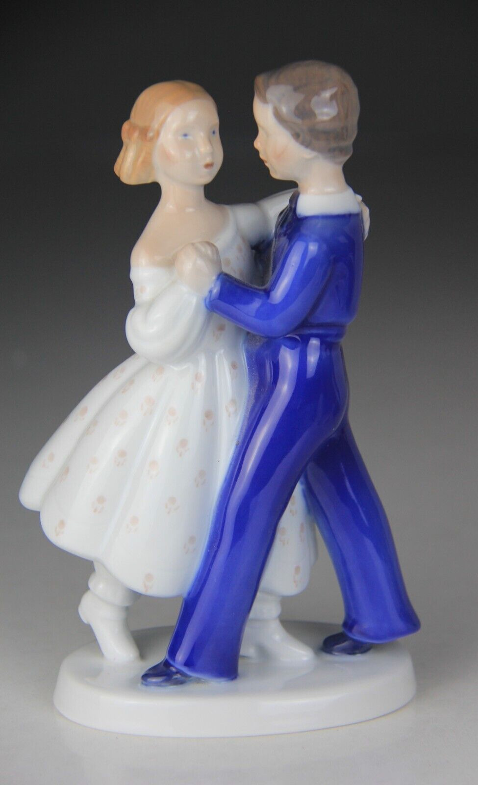Vintage Bing & Grondahl Denmark Porcelain Dancing Couple Figurine #2385