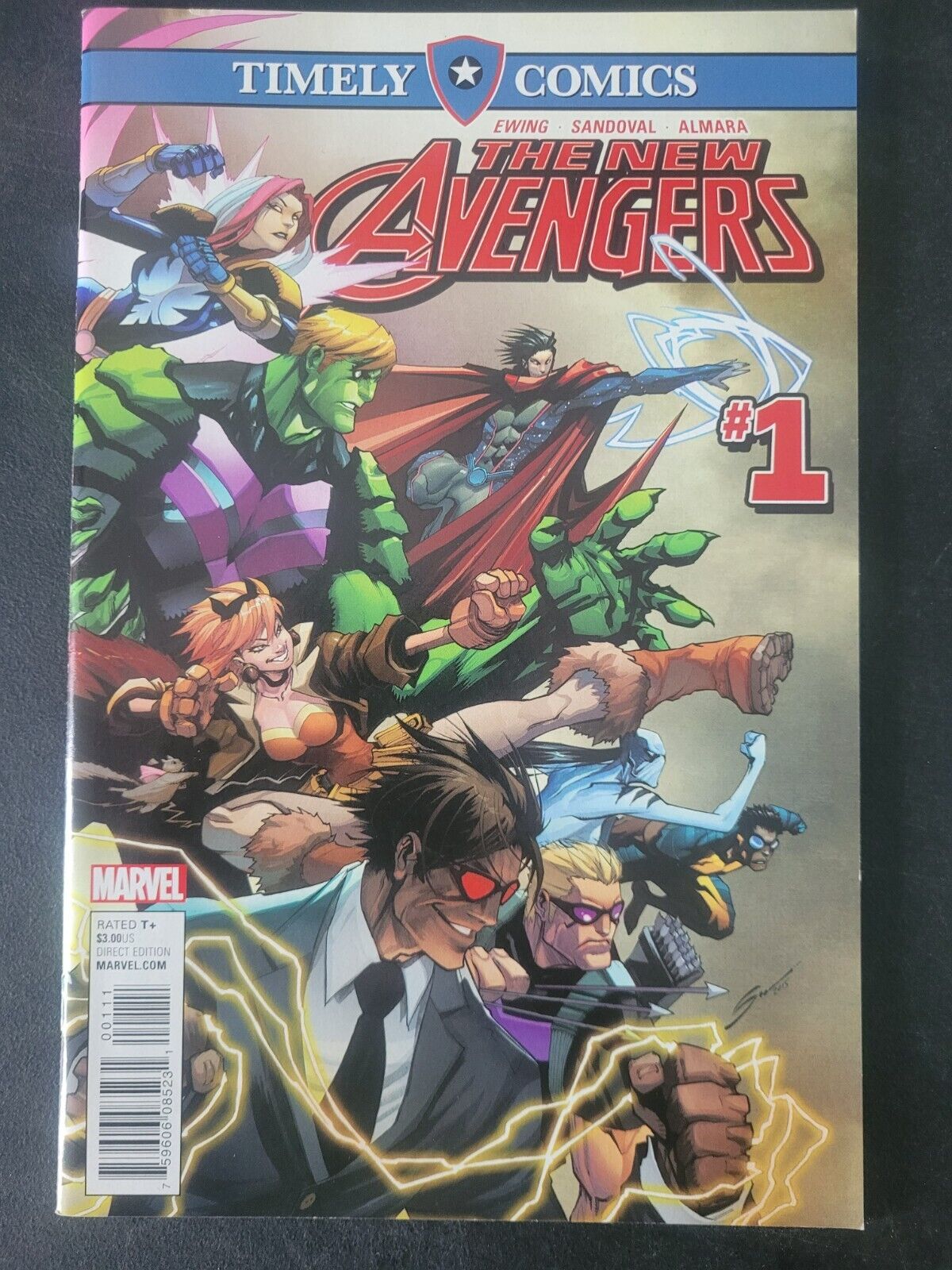 TIMELY COMICS: THE NEW AVENGERS #1 (2016) MARVEL COMICS DOUBLE-SIZED SPECIAL