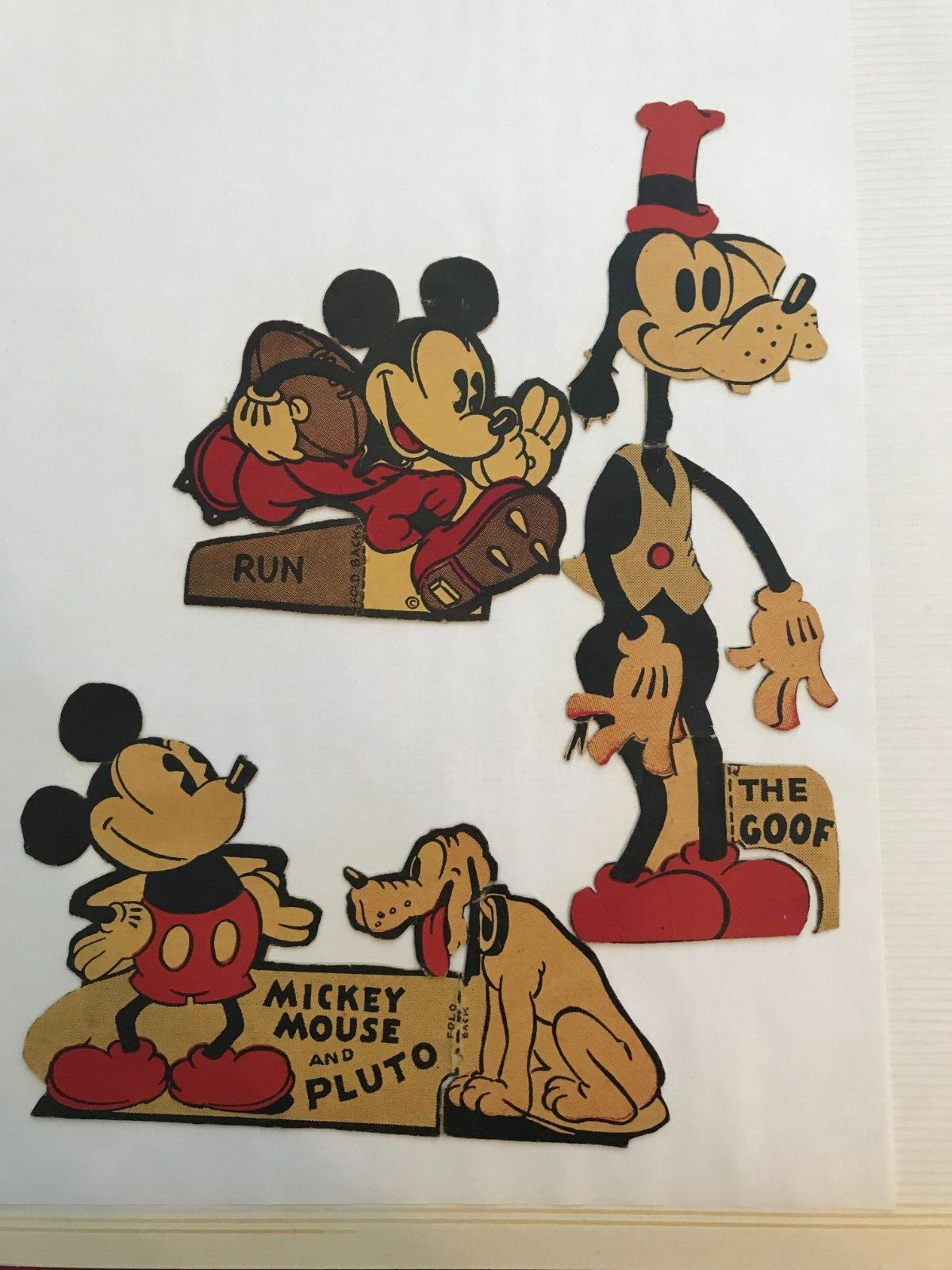 Disney vintage advertisement - Post Toasties and Cut-outs