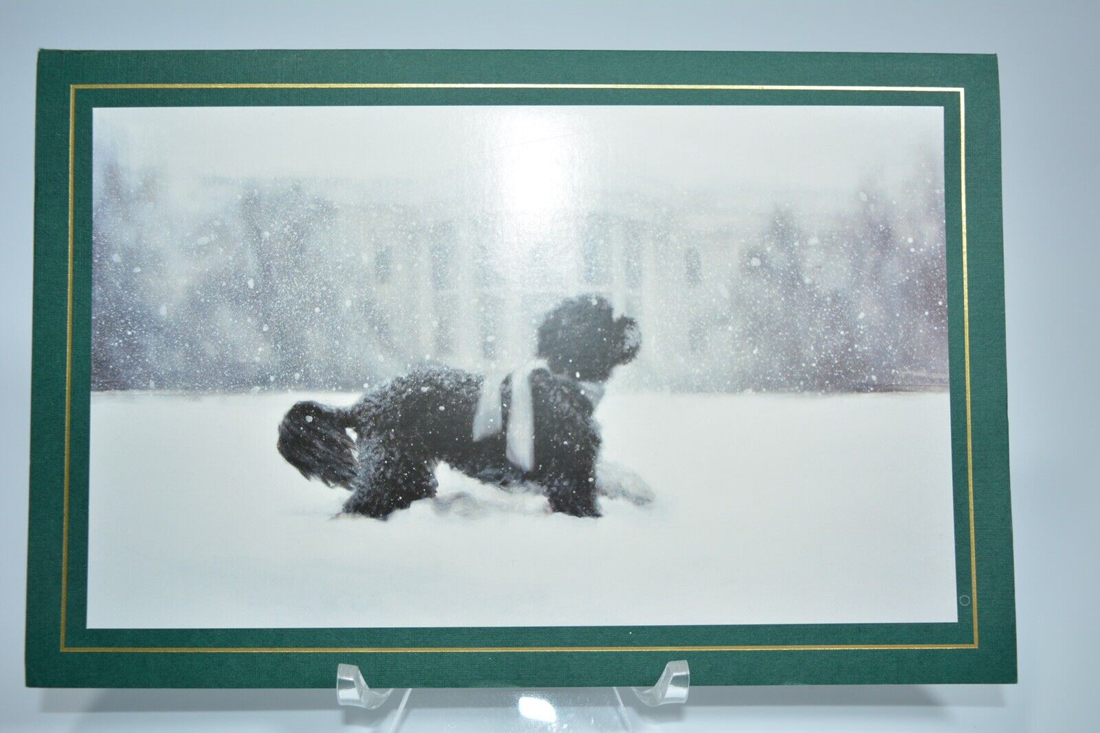 Official 2012 White House Small Christmas Card Holiday President Barack Obama