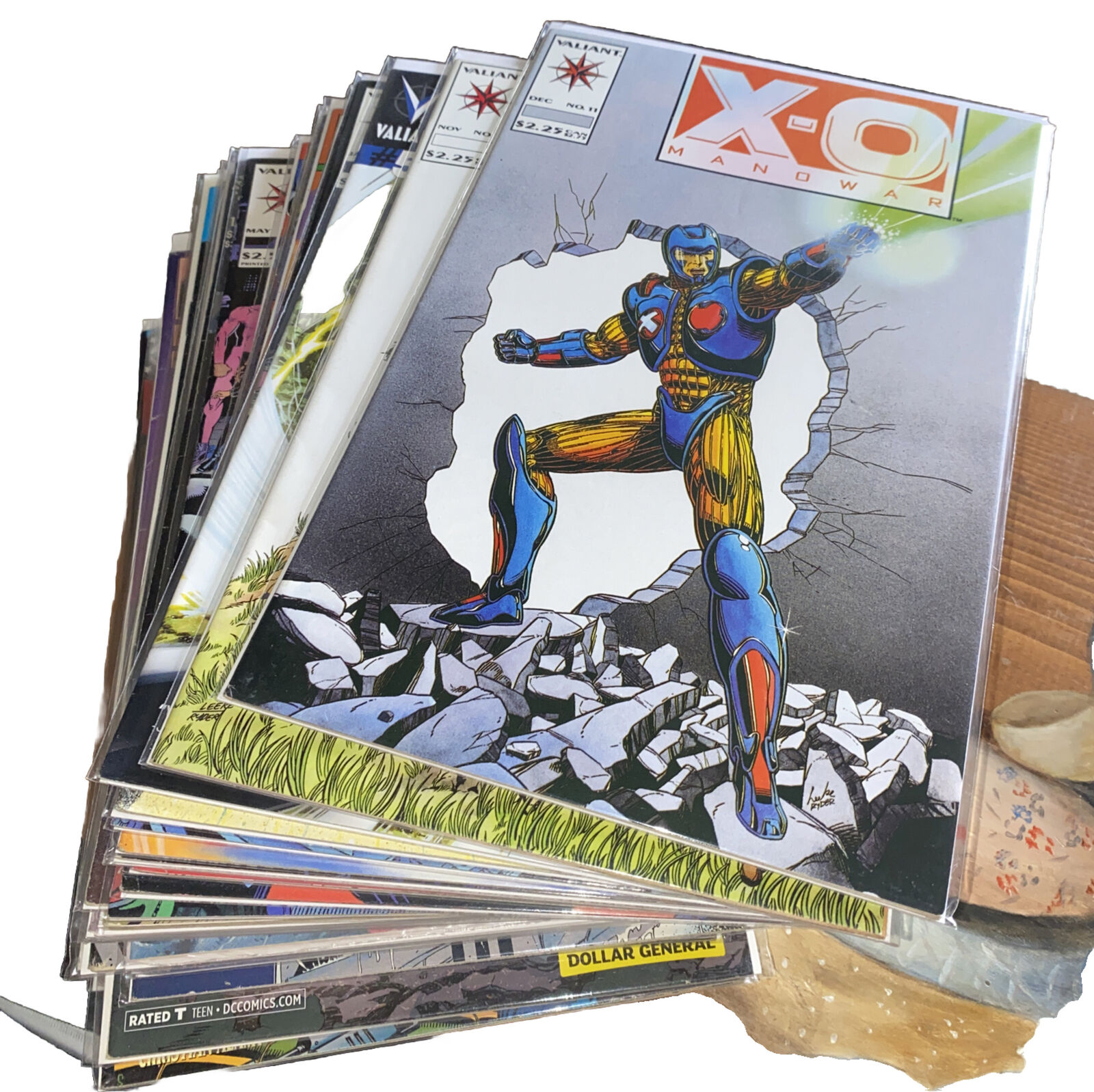 Lot Of 35 Comic Books “DC, Valiant, Dark Horse, & Exc”