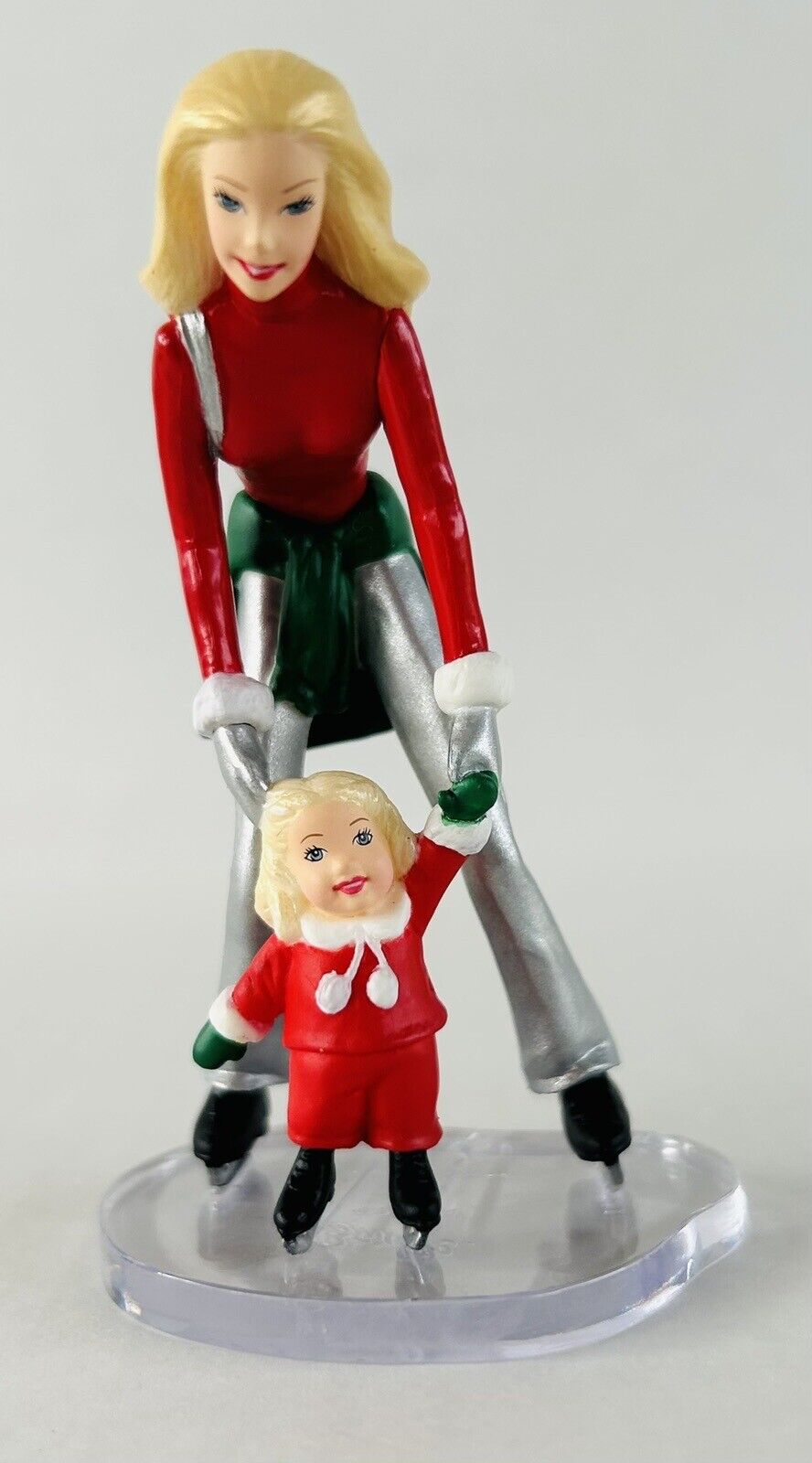 Christmas Ornament Barbie and Kelly On The Ice Hallmark Keepsake 2001