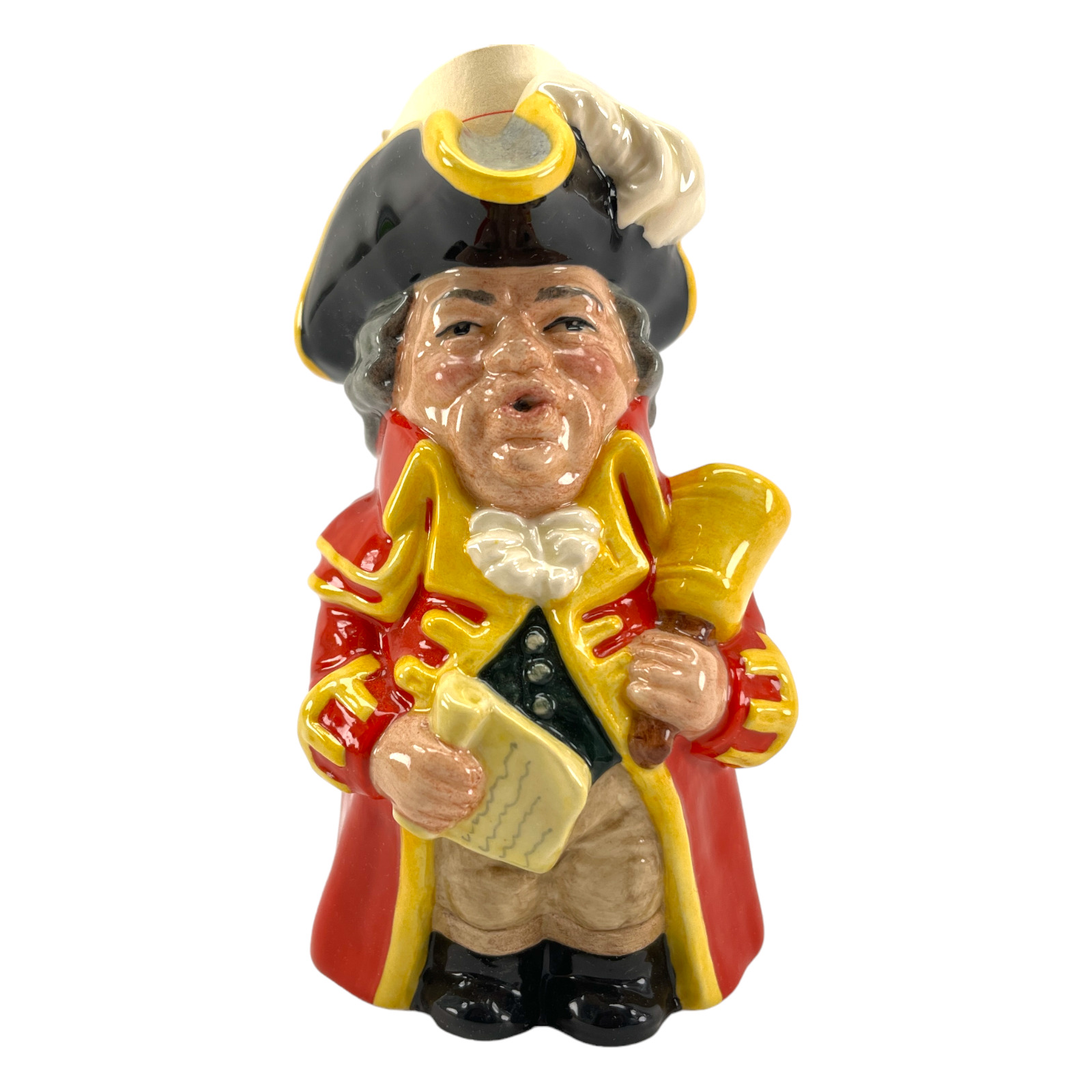 ROYAL DOULTON D6920 Toby Jug TOWN CRIER – Limited Edition 535/2500 COA Included
