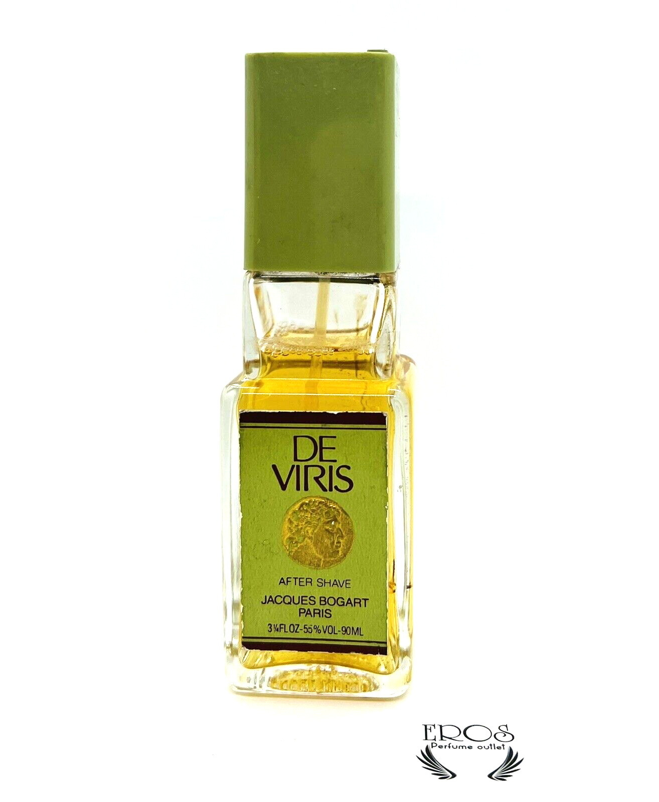 Rare DE VIRIS Perfumed after shave BY JACQUES BOGART 3.3 OZ Spray 90ml Men/ No
