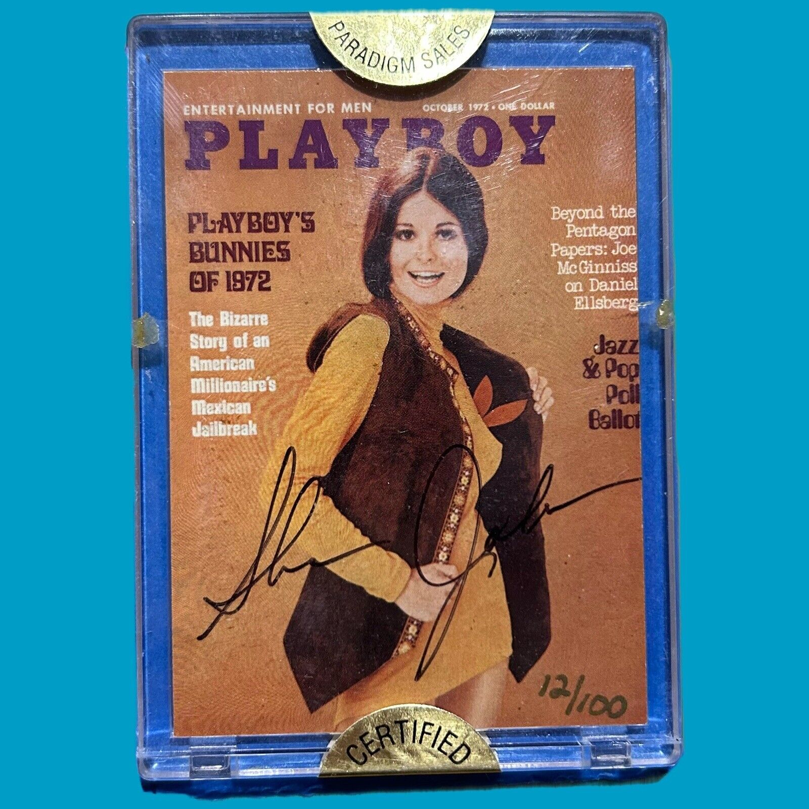 Sharon Johansen Signed Playboy Card - Autographed Playmate #12/100 VIP Set Rare