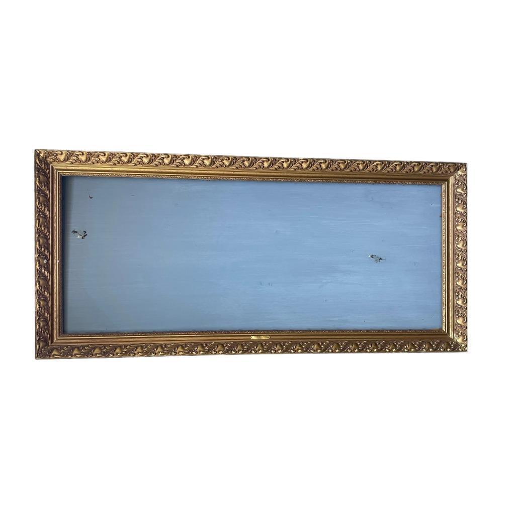 Large Ornate Gold Wood Picture Frame for ~24x60