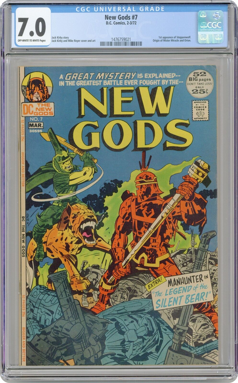 New Gods #7 CGC 7.0 1972 1476759021