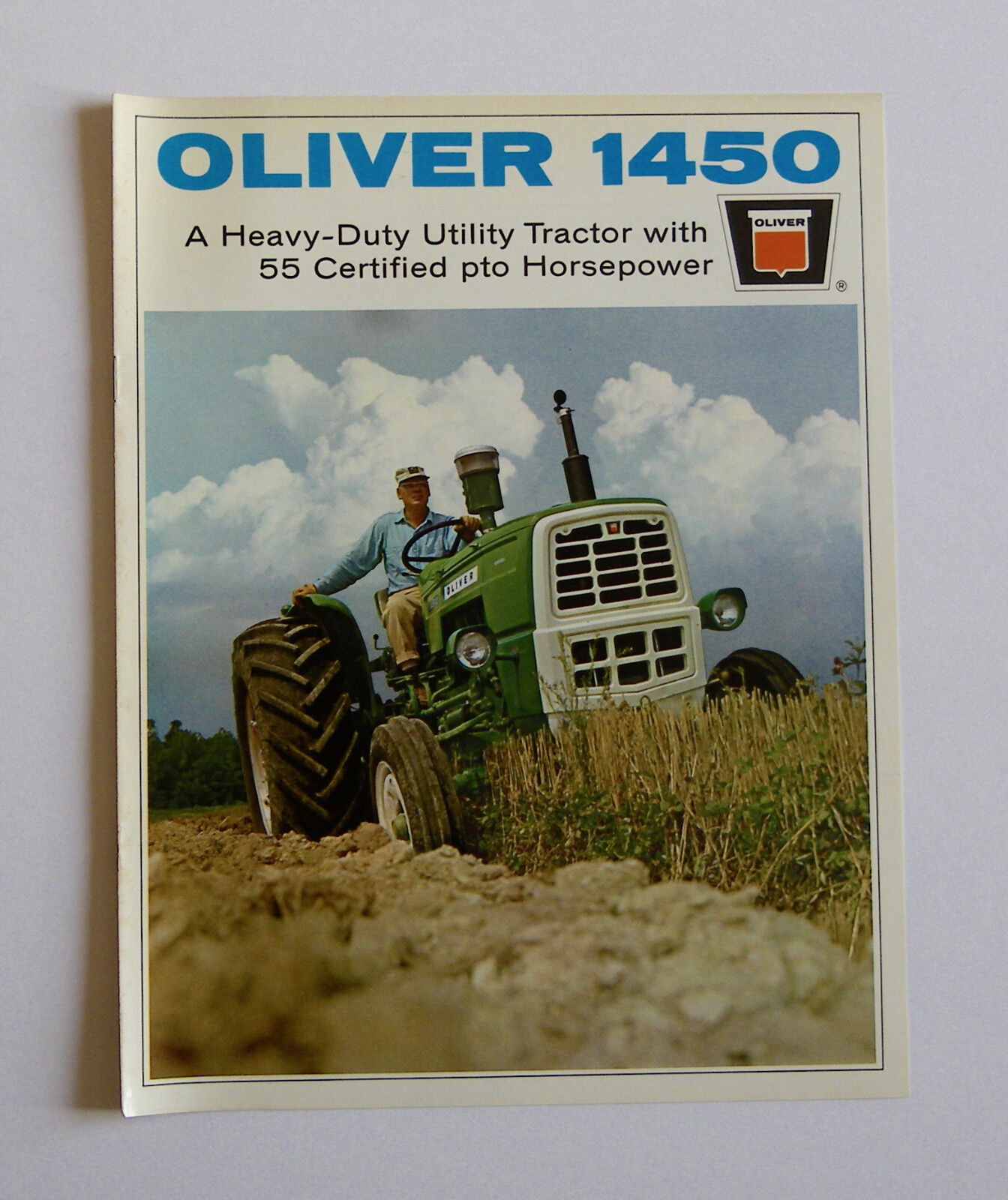 1967 Oliver 1450 Utility Tractor Brochure 4-Wheel Drive