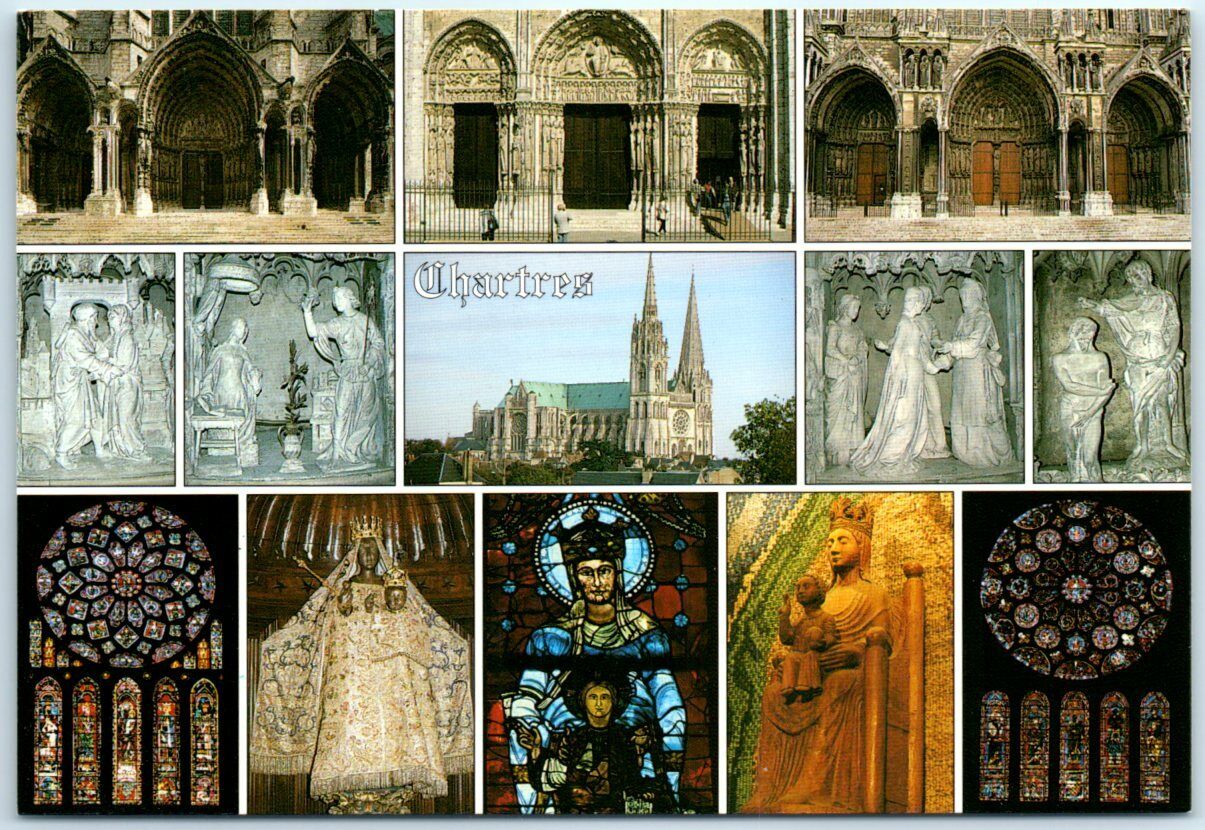 Postcard - Chartres, France