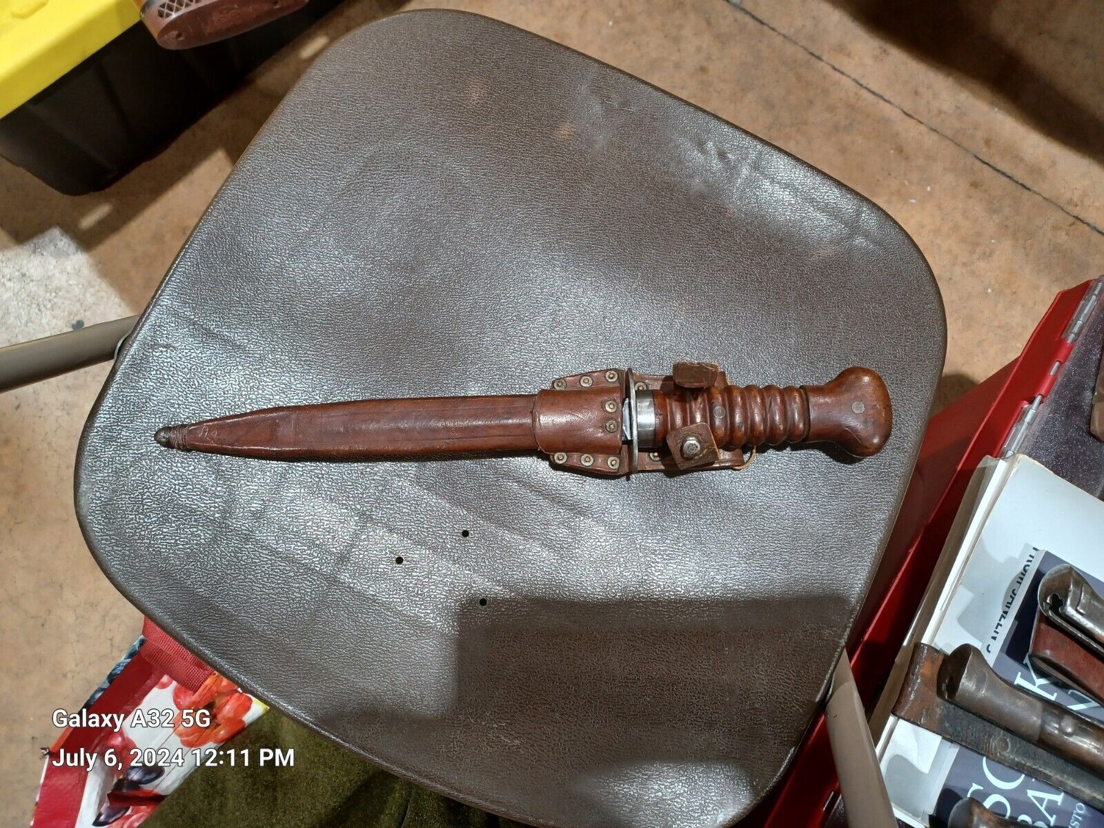 DUTCH M1917 WWI FIGHTING KNIFE