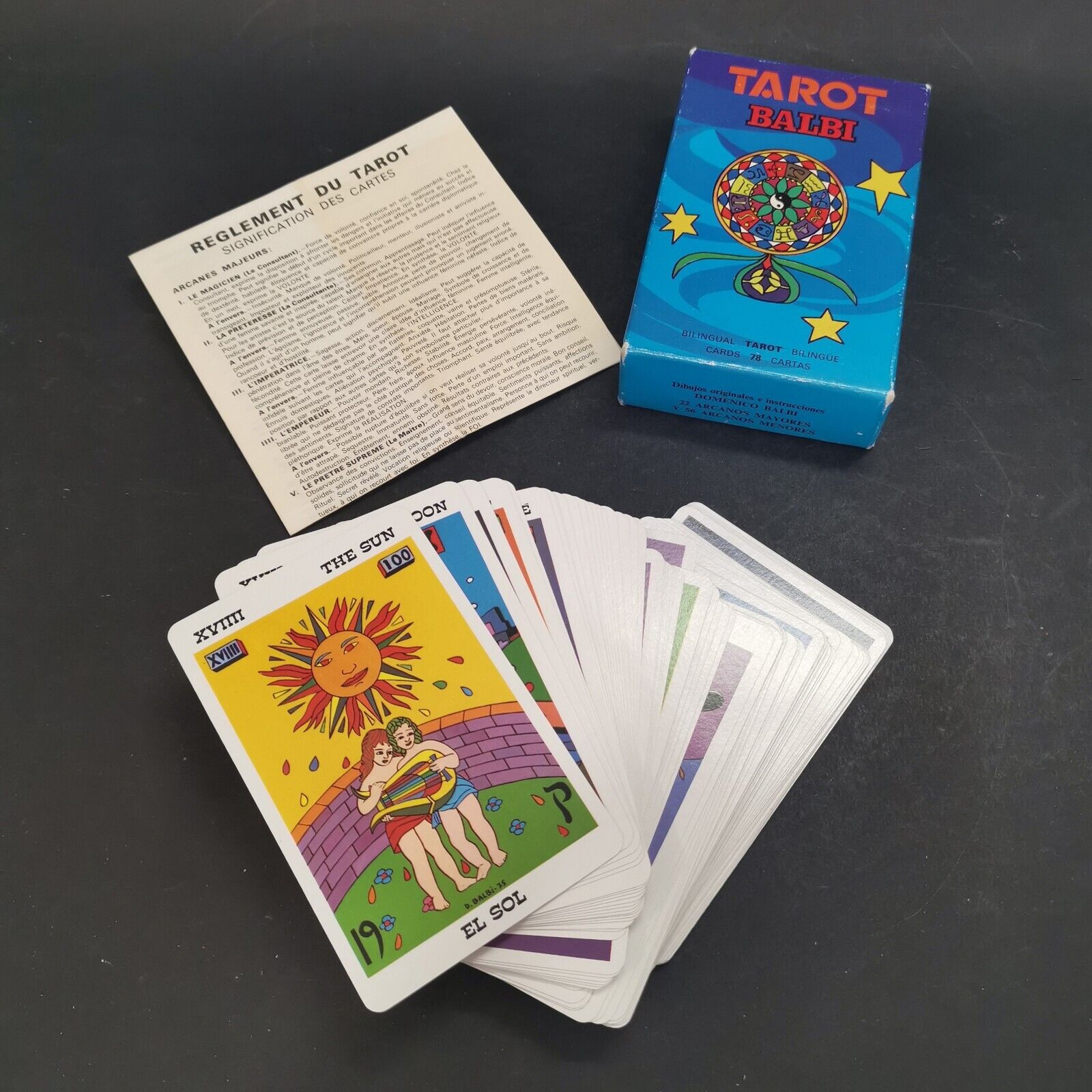 BALBI tarot game at Editions Fournier