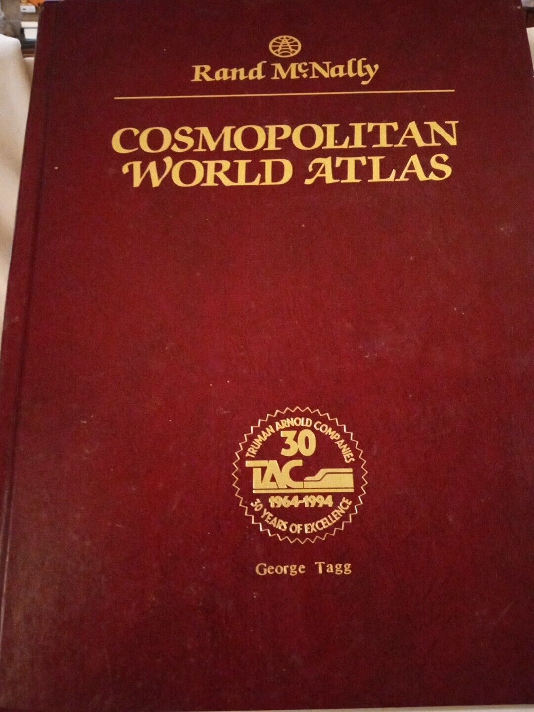 rand mcnally Cosmopolitan World Atlas