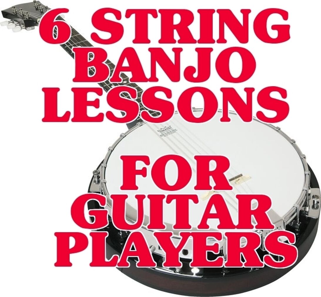 6 String Banjo Banjitar Lessons 4 Guitar Players DVD. EVERYBODY Is Playing One