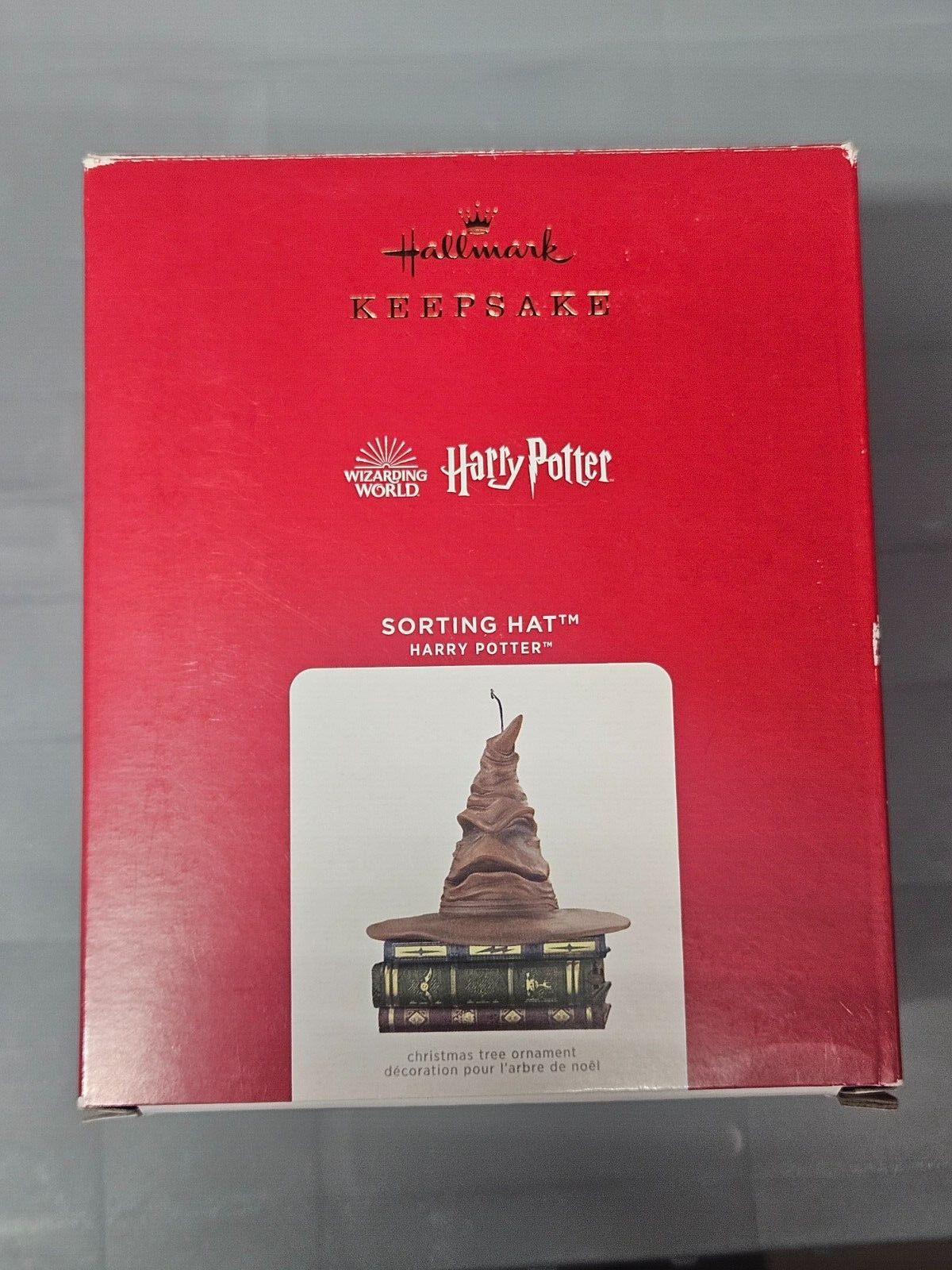 2021 Hallmark Keepsake Magic Ornament Harry Potter Sorting Hat Sound & Motion