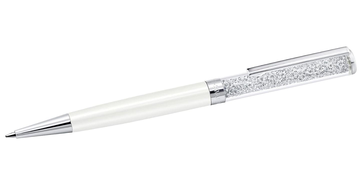 Swarovski Crystalline White Chrome Plated Ballpoint Pen 5224392