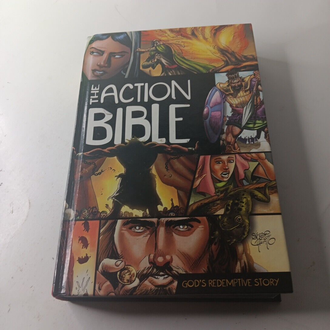 The Action Bible, God\'s Redemptive Story HC 2010
