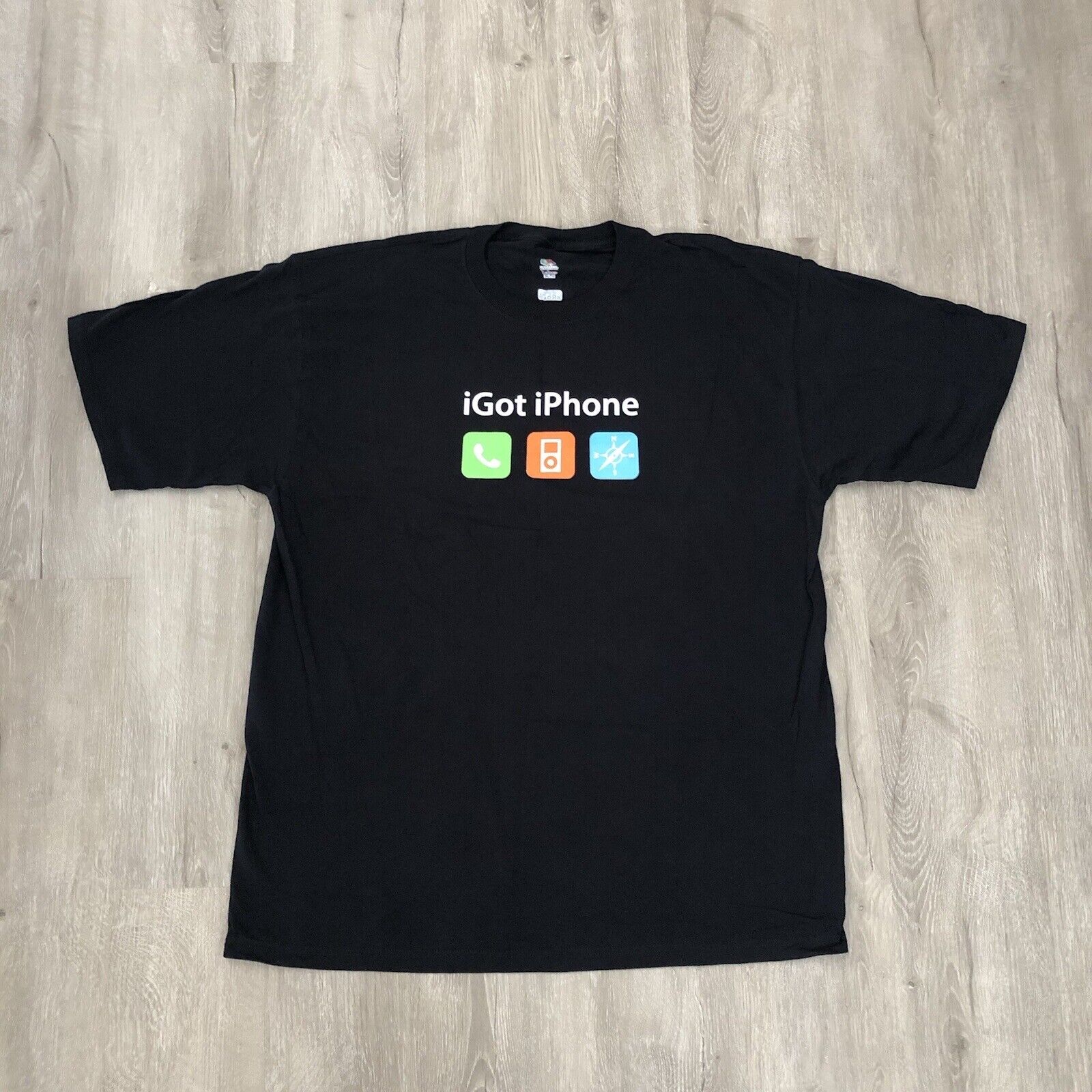 Vtg Apple iGot iPhone Shirt Mens XL Promo Launch Day iWas There 6/29/07 FastMac