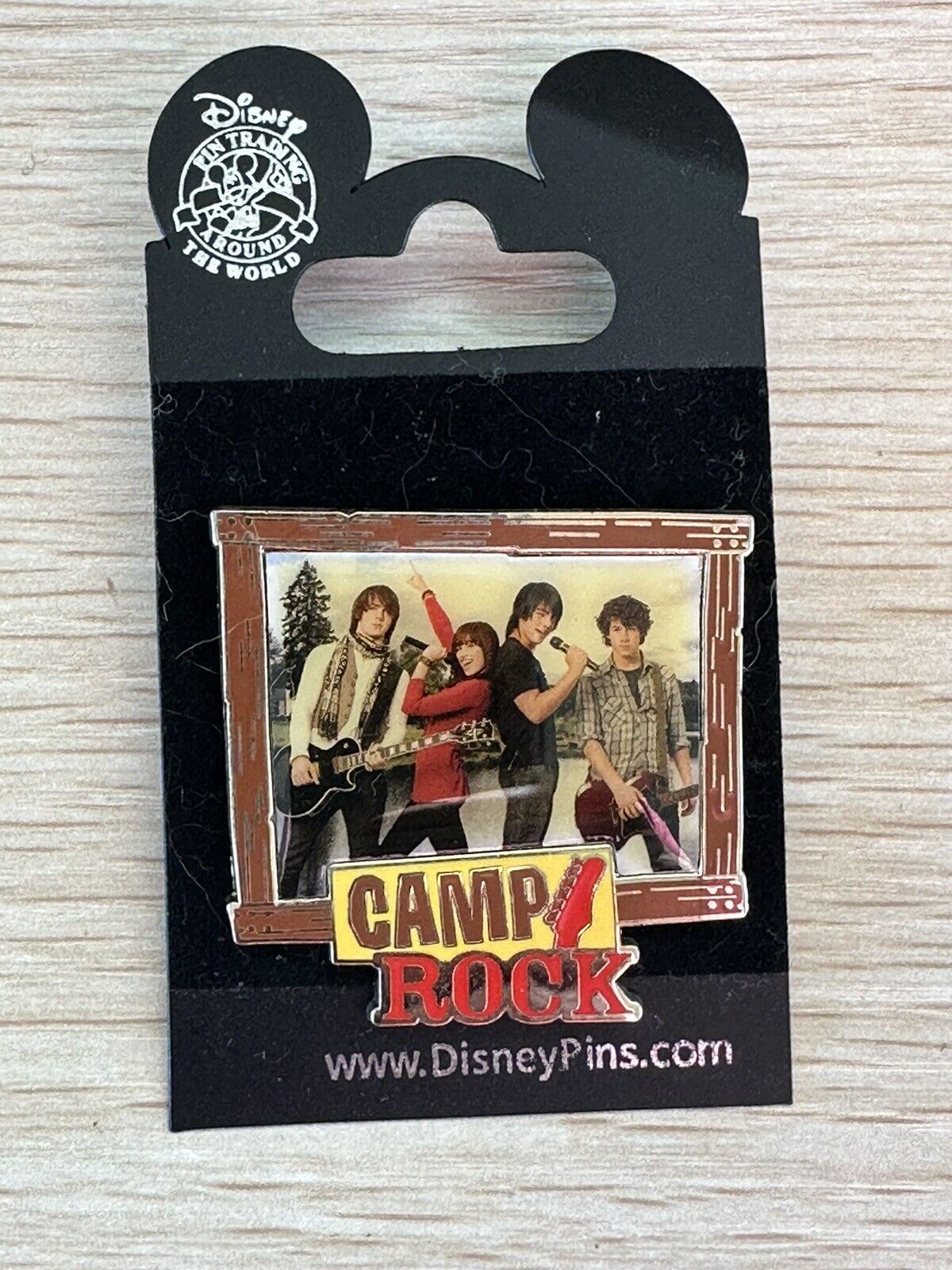 Disney Camp Rock Pin Jonas Brothers