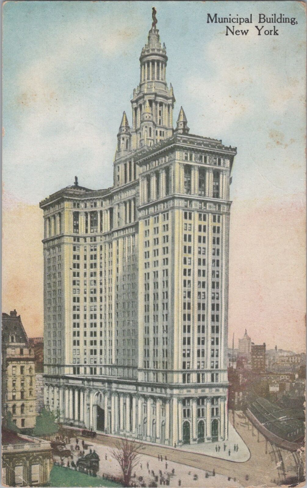 Municipal Building in New York,  Postcard