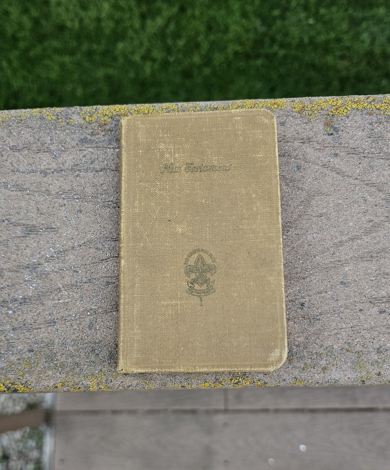 Antique 1900 Wwi Era Boy Scouts Pocket Bible Woodrow Wilson