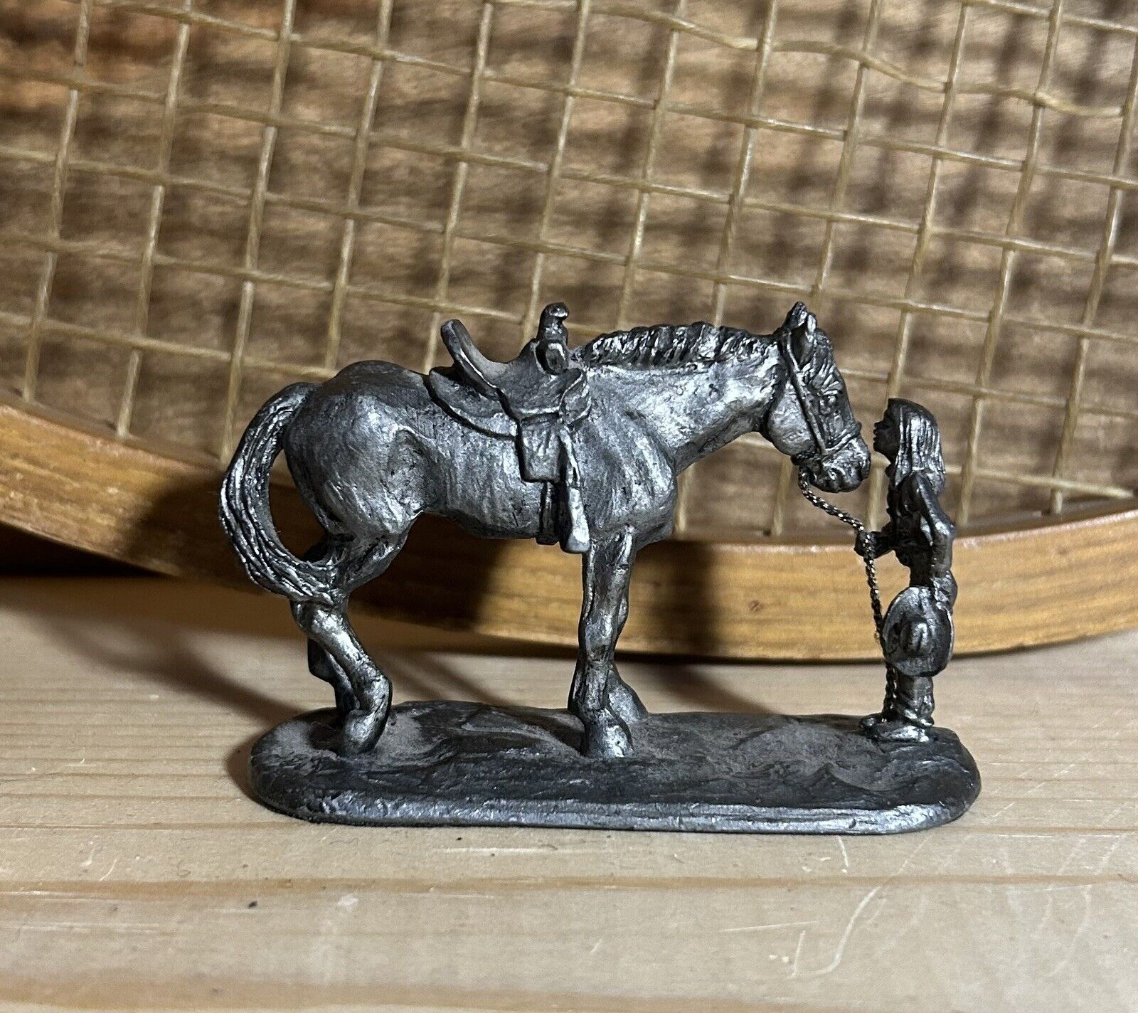 Montana Lifestyles by Montana Silversmiths First Love Horse Girl Mini Sculpture
