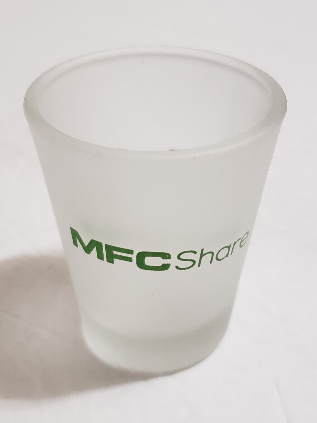 NEW My Free Cams Frosted Shot Glass MFC Share MyFreeCams com AVN AEE Swag