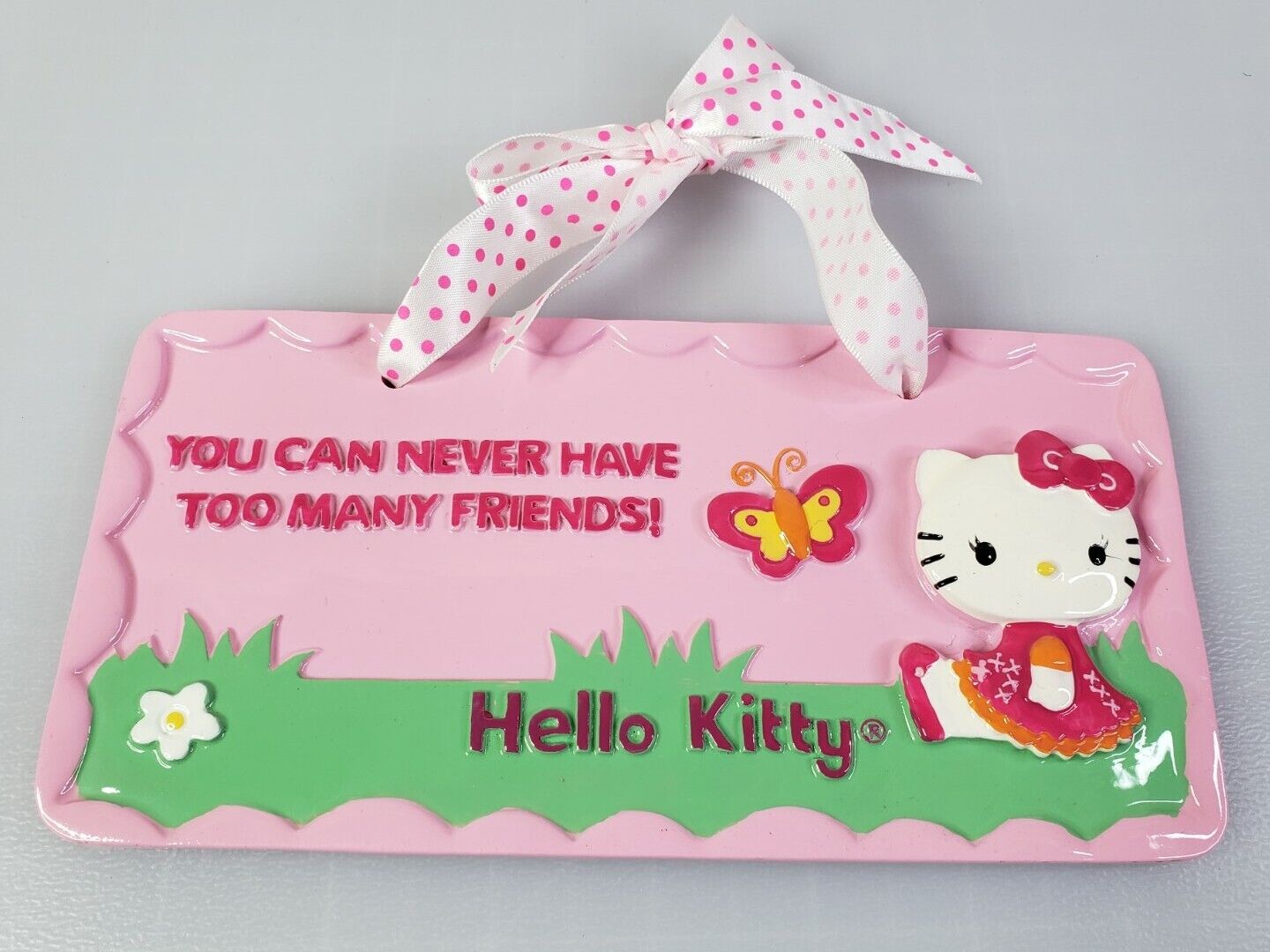2012 HELLO KITTY You Can Never Have Too Many Friends 7x3\