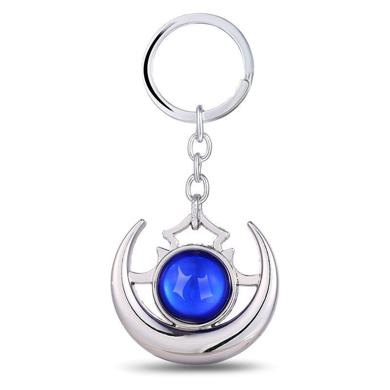 Unisex Key Ring Holder Duarble Zinc Alloy Fashionable Keychain Jewelry Fans