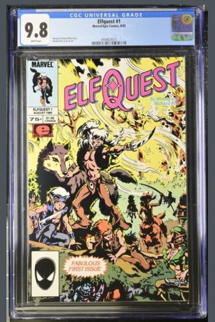 Elfquest #1 CGC 9.8 1985 Marvel/Epic Comics