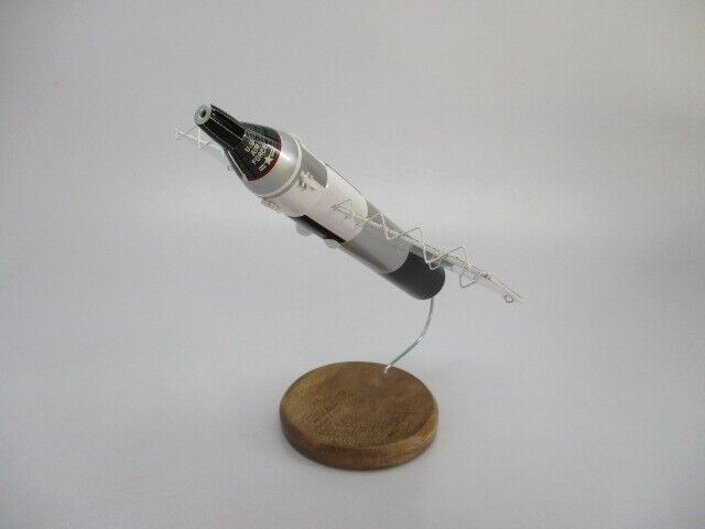 MOL Manned Orbiting Laboratory Spacecraft Desktop Mahogany Wood Model Small New